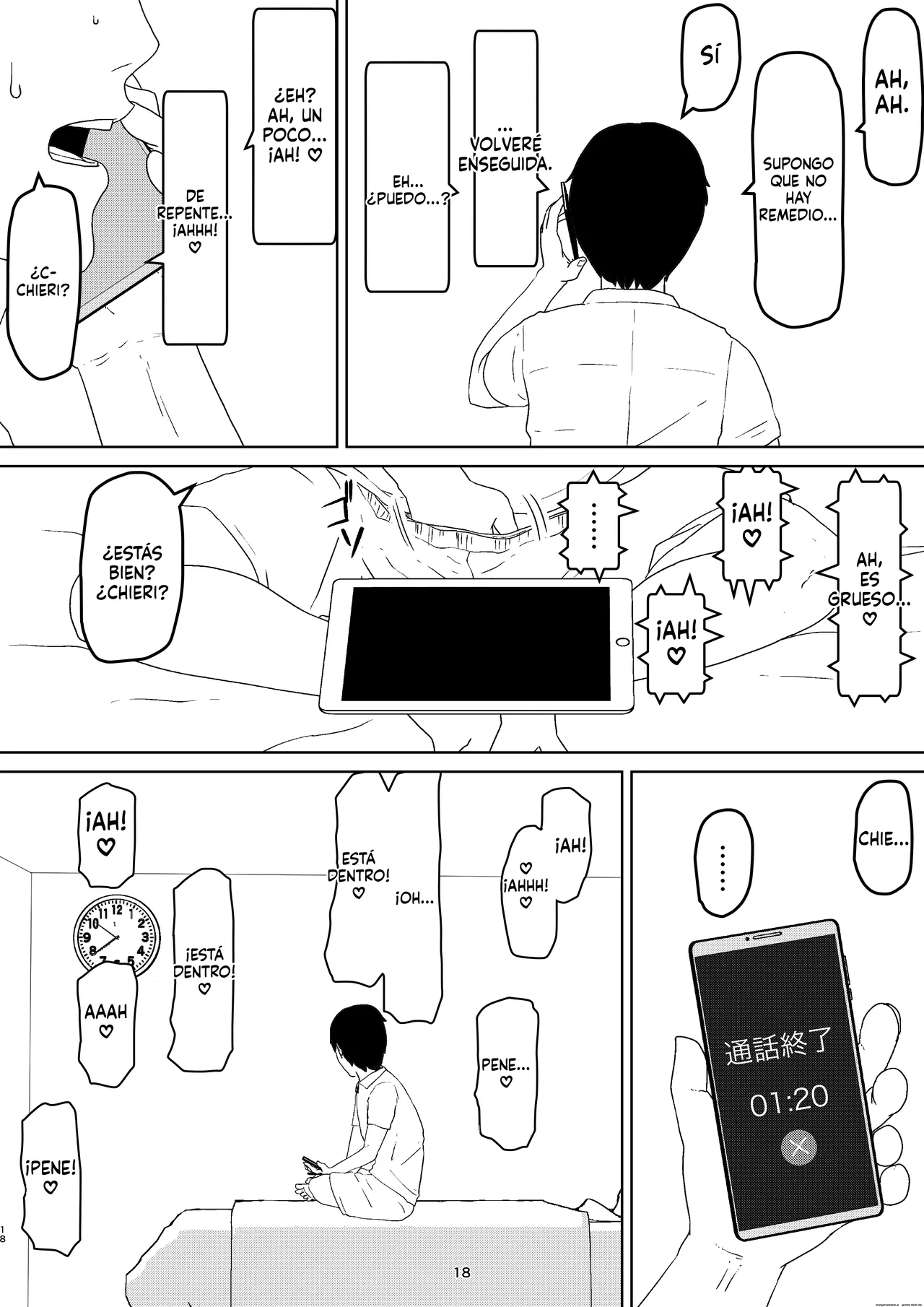 [Jigoku no Nyanko] Chieri-san wa Makerarenai! 2 - Otto Kounin Mansion Kyouyuu Netorase Benki Tsuma Kouhen- [Spanish] изображение № 22