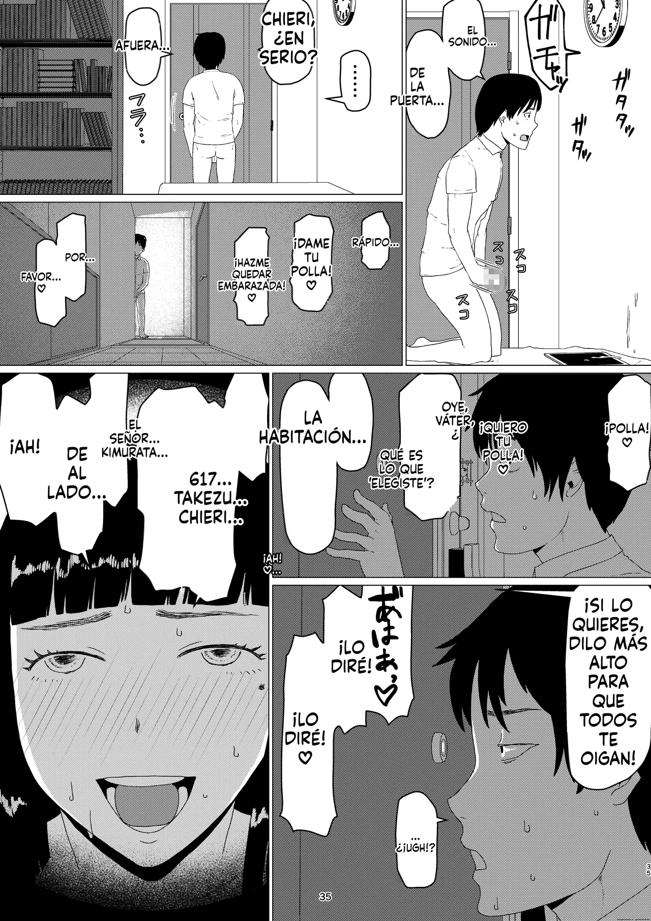 [Jigoku no Nyanko] Chieri-san wa Makerarenai! 2 - Otto Kounin Mansion Kyouyuu Netorase Benki Tsuma Kouhen- [Spanish] изображение № 39