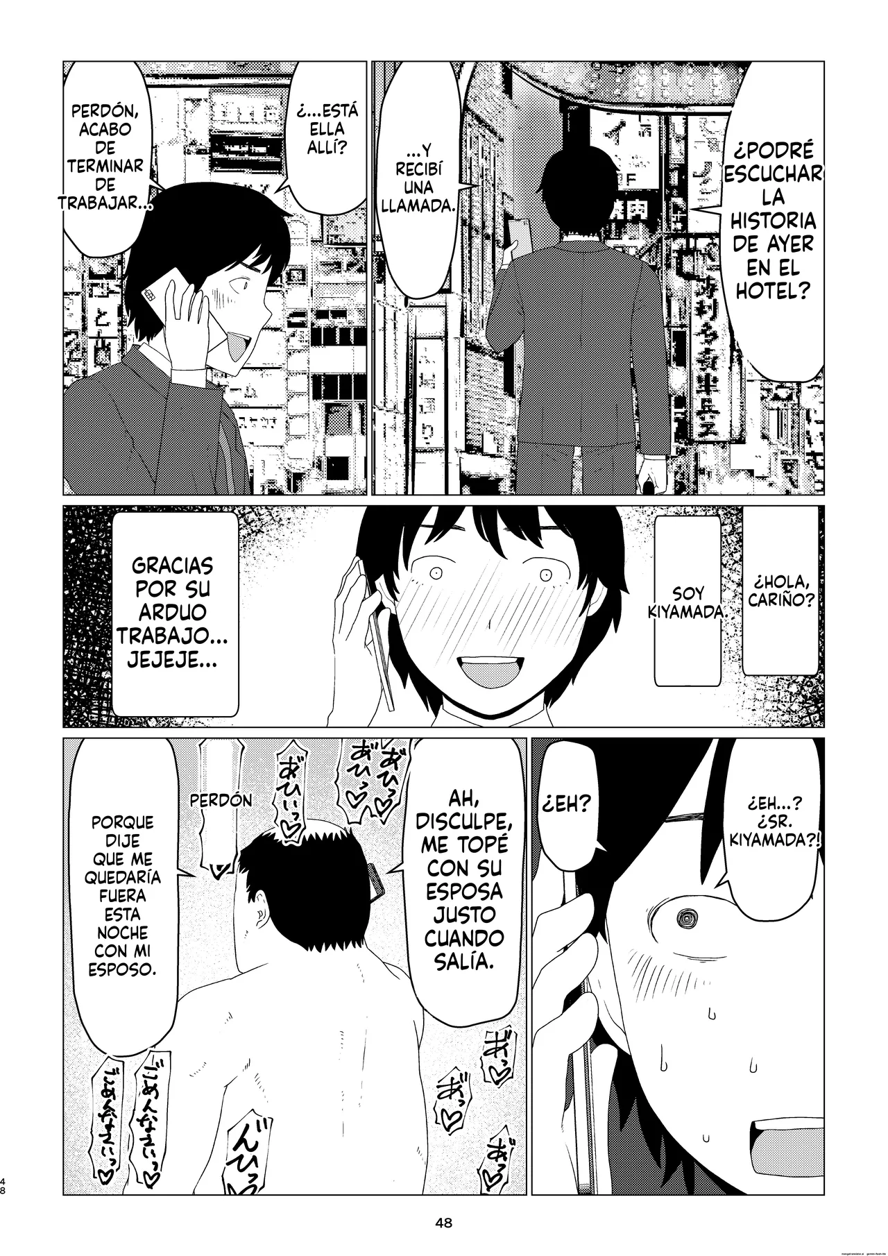 [Jigoku no Nyanko] Chieri-san wa Makerarenai! 2 - Otto Kounin Mansion Kyouyuu Netorase Benki Tsuma Kouhen- [Spanish] изображение № 52