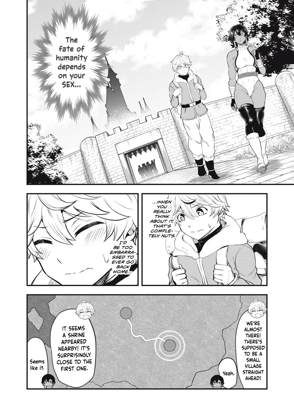 Holy Pilgrimage Ecstasy: defeat demons in a room you cant get out of unless you do XXX [Chapter 2] 图片编号 2