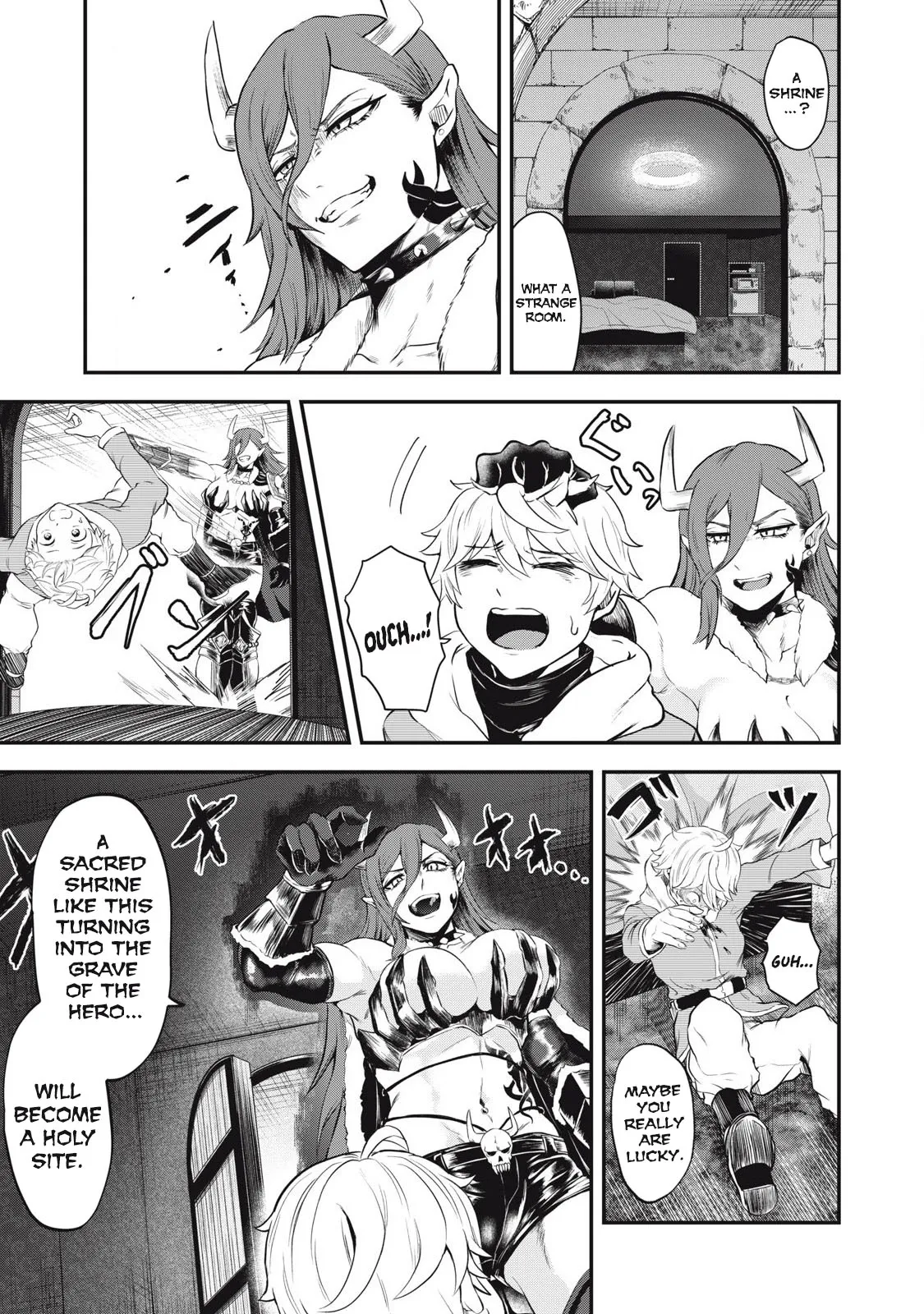 Holy Pilgrimage Ecstasy: defeat demons in a room you cant get out of unless you do XXX [Chapter 1] 画像番号 18