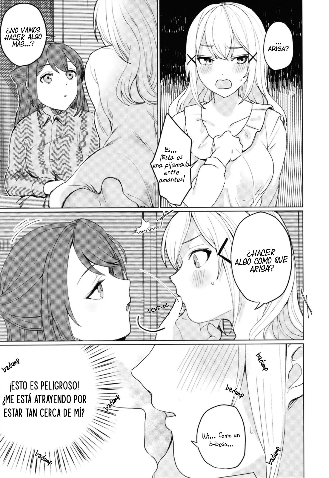 [93bangai (Nochita Sin)] Kimi to KiraKira | Shining With You (BanG Dream!)  [Digital]  [Spanish] [YURI POR METATRON04X] 이미지 번호 10