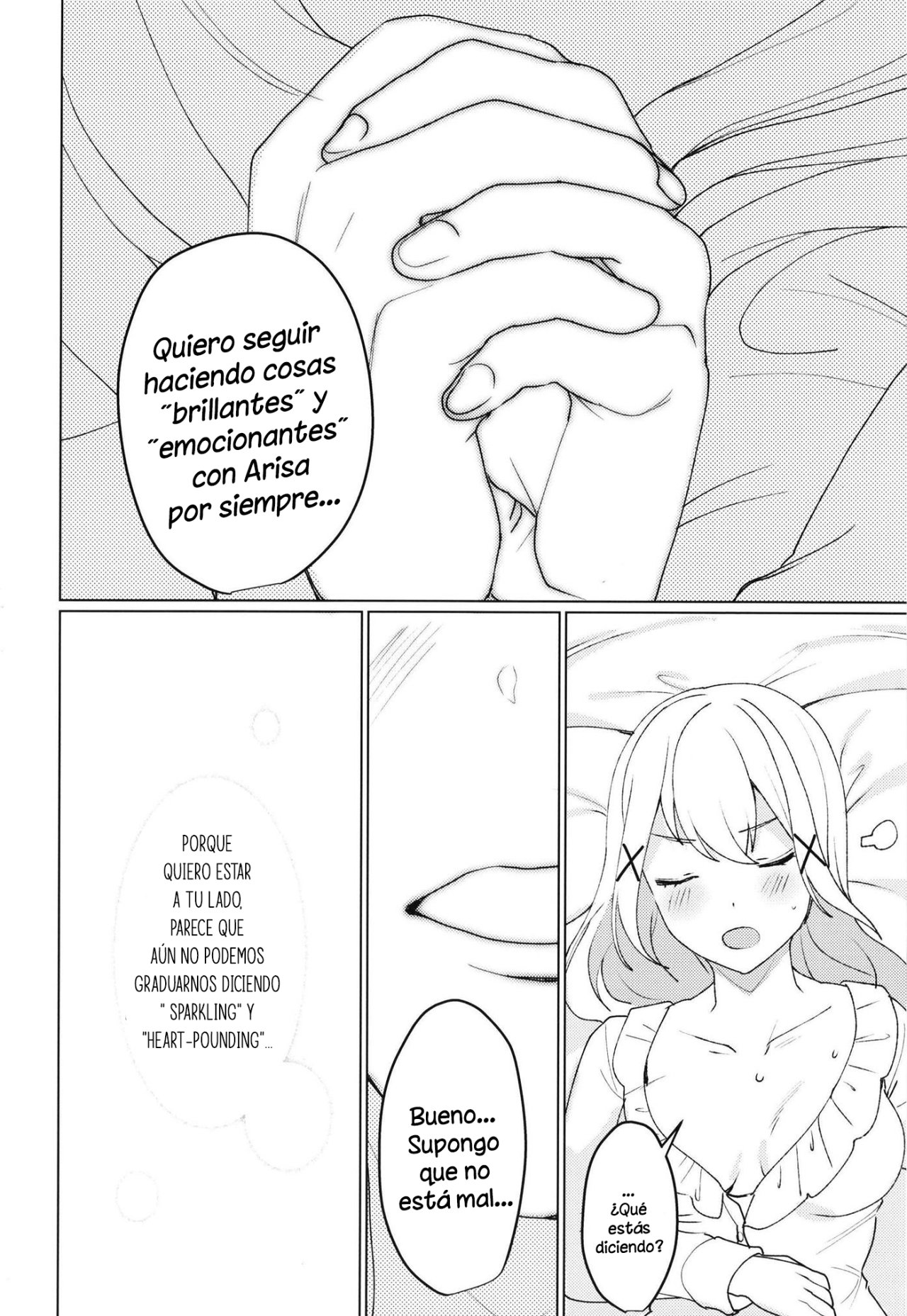 [93bangai (Nochita Sin)] Kimi to KiraKira | Shining With You (BanG Dream!)  [Digital]  [Spanish] [YURI POR METATRON04X] 이미지 번호 23