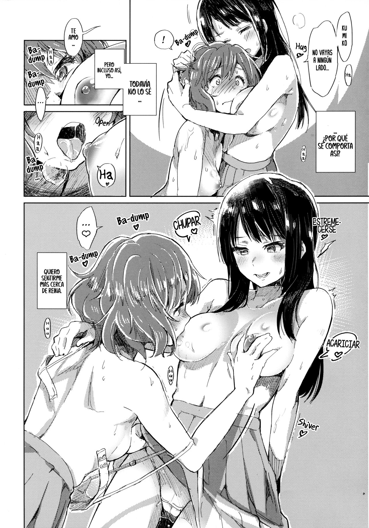 [HIYOCCO (hiyocco)] Oumae Kumiko no Shoushitsu (Hibike! Euphonium) [Spanish] [YURI POR METATRON04X] numero di immagine  17