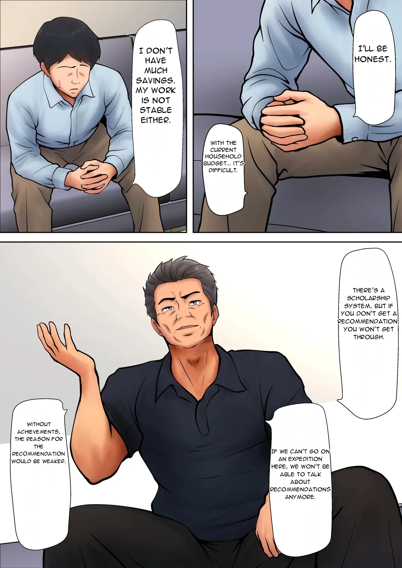 [Pentacle (Shimipan)] A Married Woman Who Chose to Be Embraced for The Sake of Her Daughter - A Night Sanctioned by Her Husband [English][DarklordMTLs] 图片编号 8