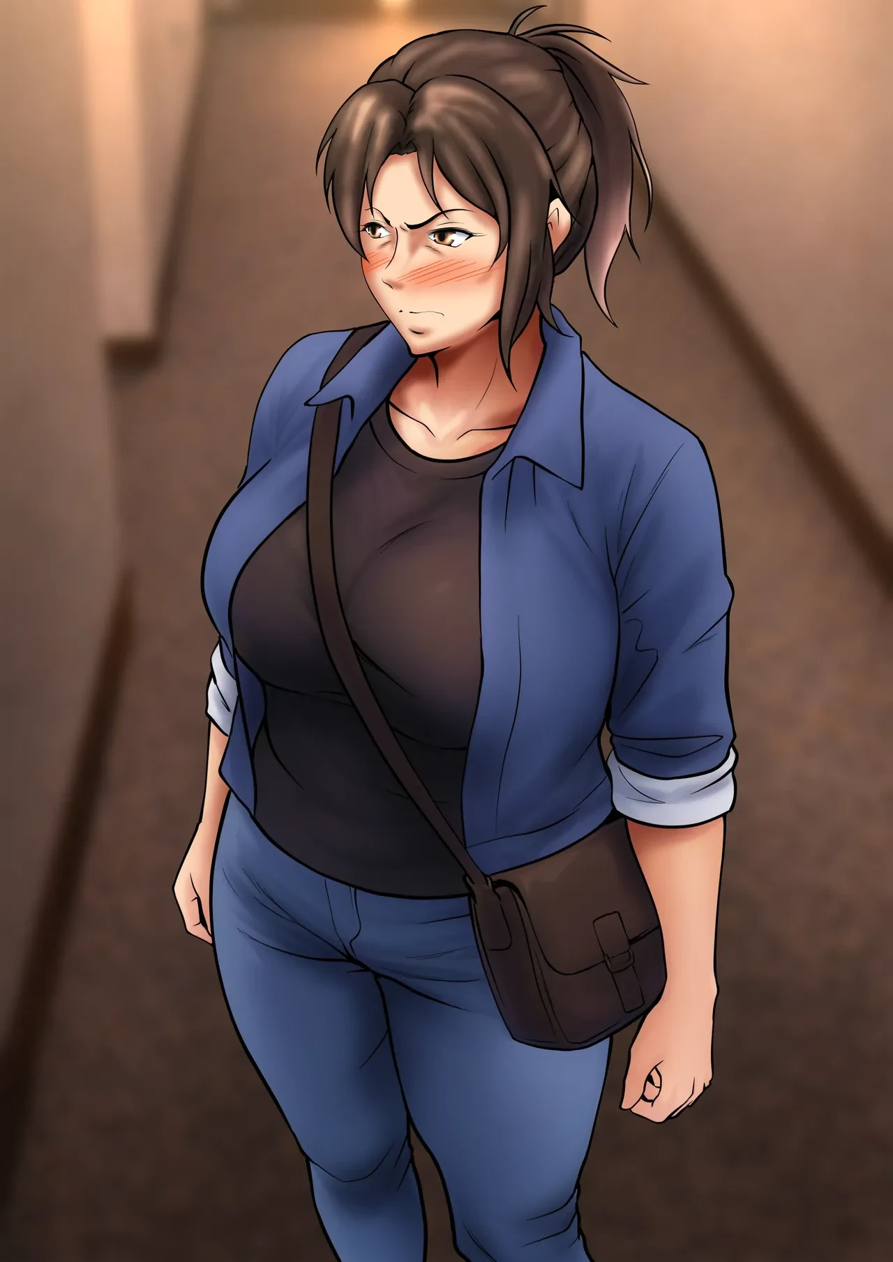 [Pentacle (Shimipan)] A Married Woman Who Chose to Be Embraced for The Sake of Her Daughter - A Night Sanctioned by Her Husband [English][DarklordMTLs] 图片编号 16