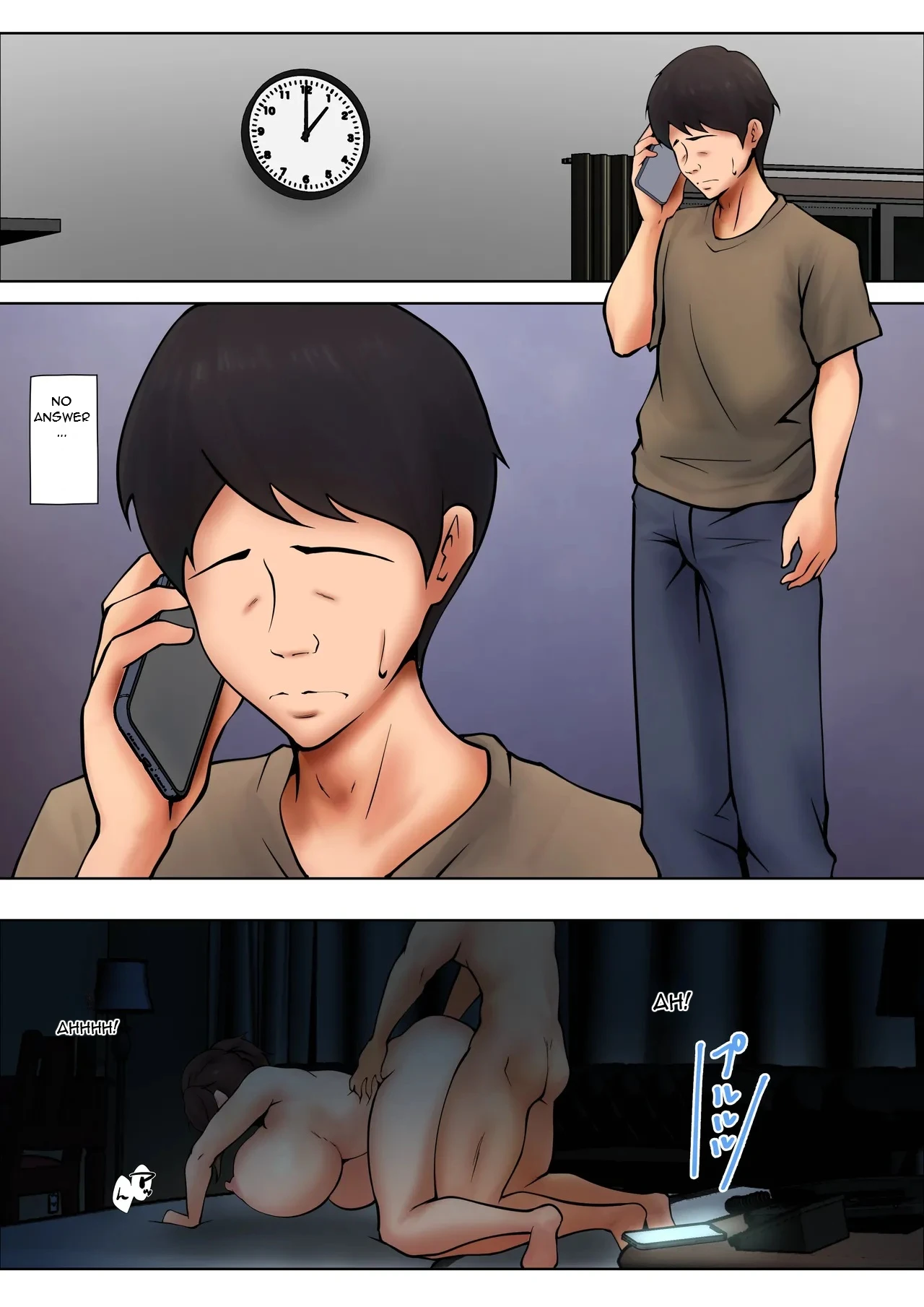 [Pentacle (Shimipan)] A Married Woman Who Chose to Be Embraced for The Sake of Her Daughter - A Night Sanctioned by Her Husband [English][DarklordMTLs] 图片编号 42