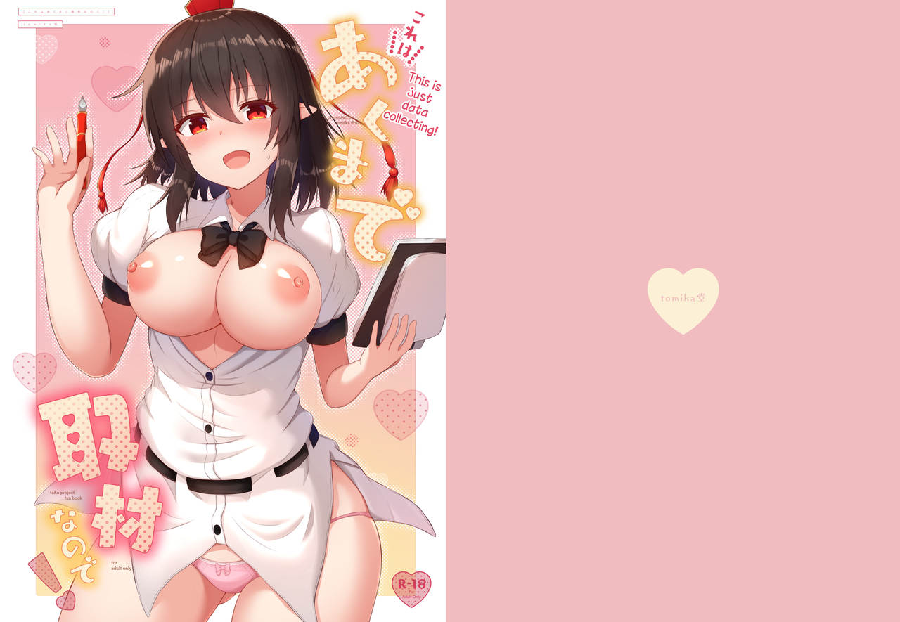 [tomikadou (tksand)] Kore wa Akumade Shuzai nanode! (Touhou Project) [English] [desudesu] [Digital] première image