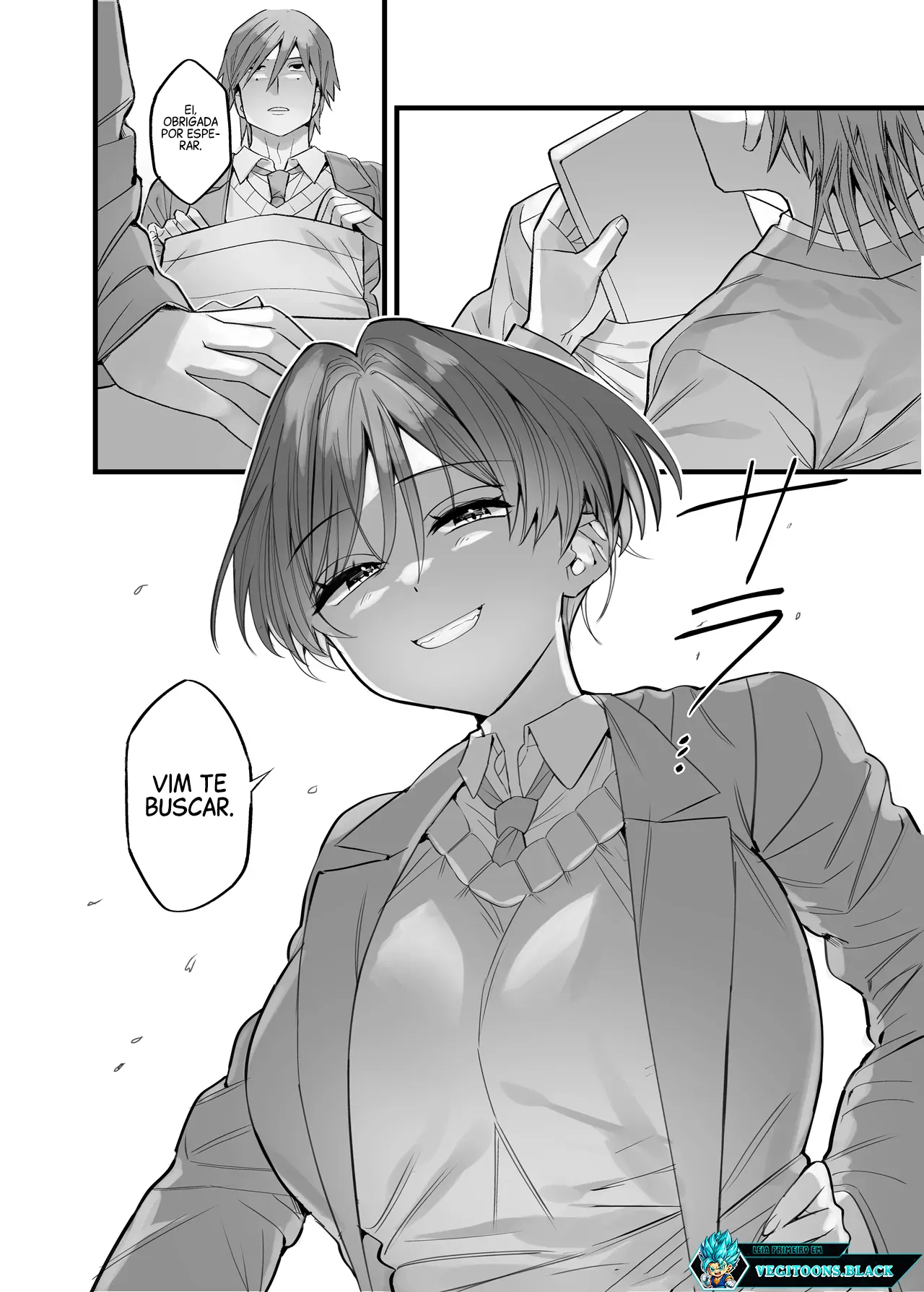 [Gesshirui no Subako (hiyama)] Class de Ouji to Yobareteru Kanojo | The Girl Known As The Class Prince [Portuguese] {Vegitoons} изображение № 4