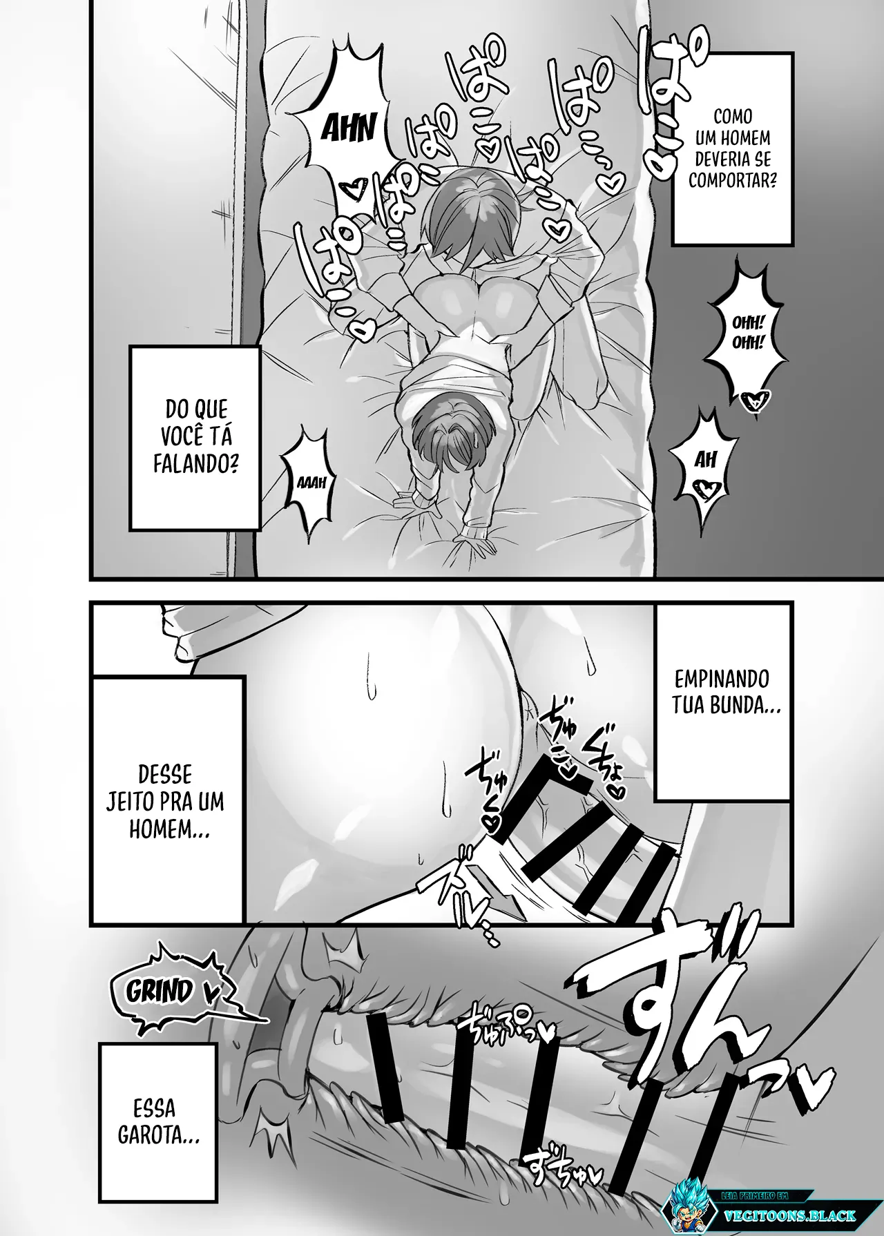 [Gesshirui no Subako (hiyama)] Class de Ouji to Yobareteru Kanojo | The Girl Known As The Class Prince [Portuguese] {Vegitoons} изображение № 10