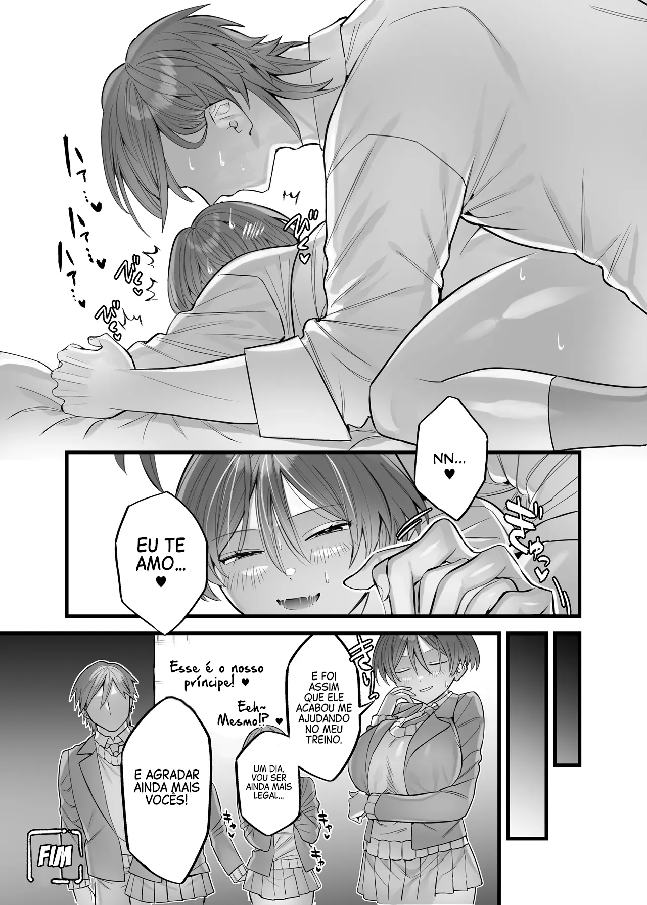 [Gesshirui no Subako (hiyama)] Class de Ouji to Yobareteru Kanojo | The Girl Known As The Class Prince [Portuguese] {Vegitoons} изображение № 15