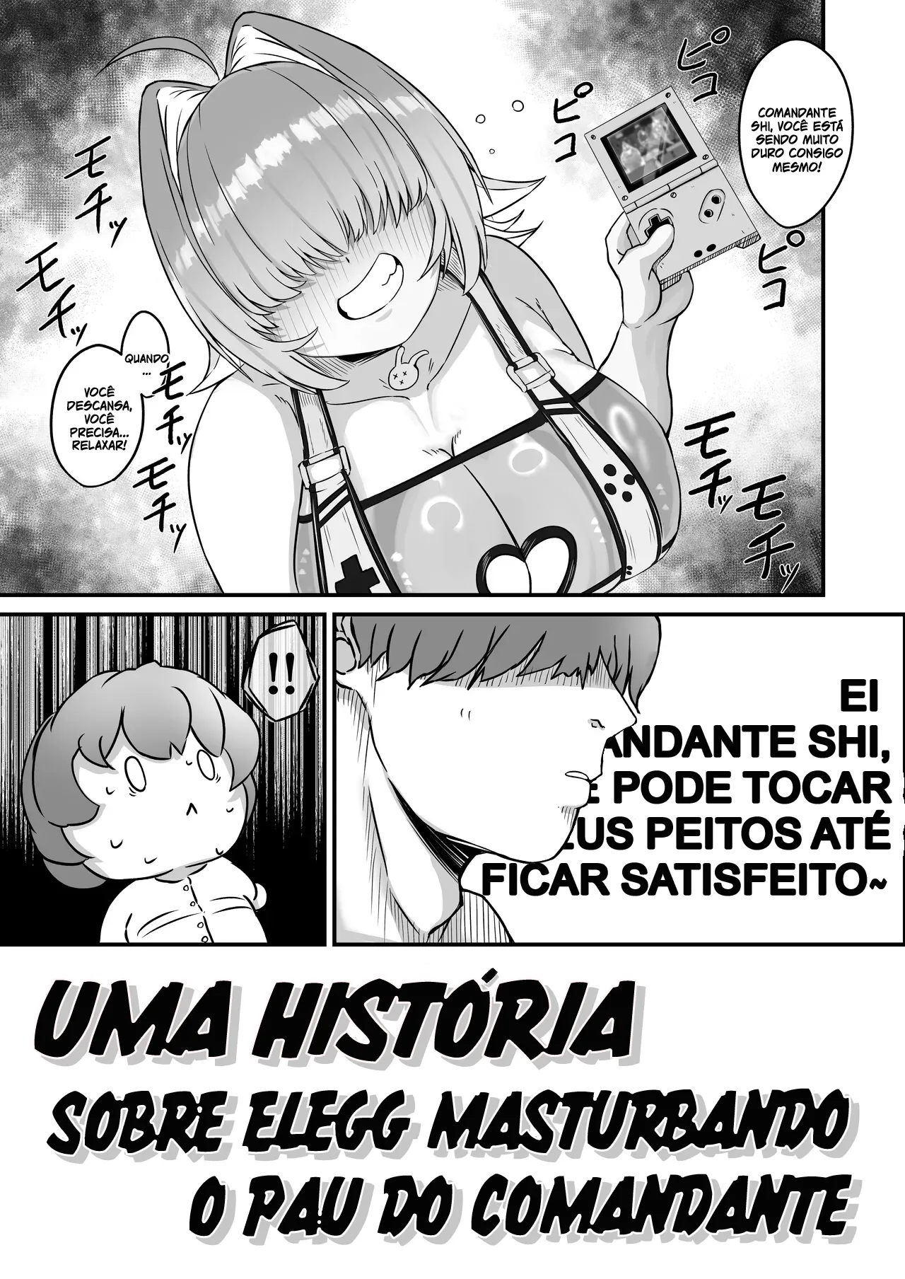 [Niku Niku Kyoudan (Nikudoufu)] Elegg ni Shikikanshi no Ochinpo wo Nuitemorau Hanashi | The Commander Gets Elegg To Take Care Of His Dick (Goddess of Victory: Nikke)  [Portuguese] {Vegitoons} изображение № 5