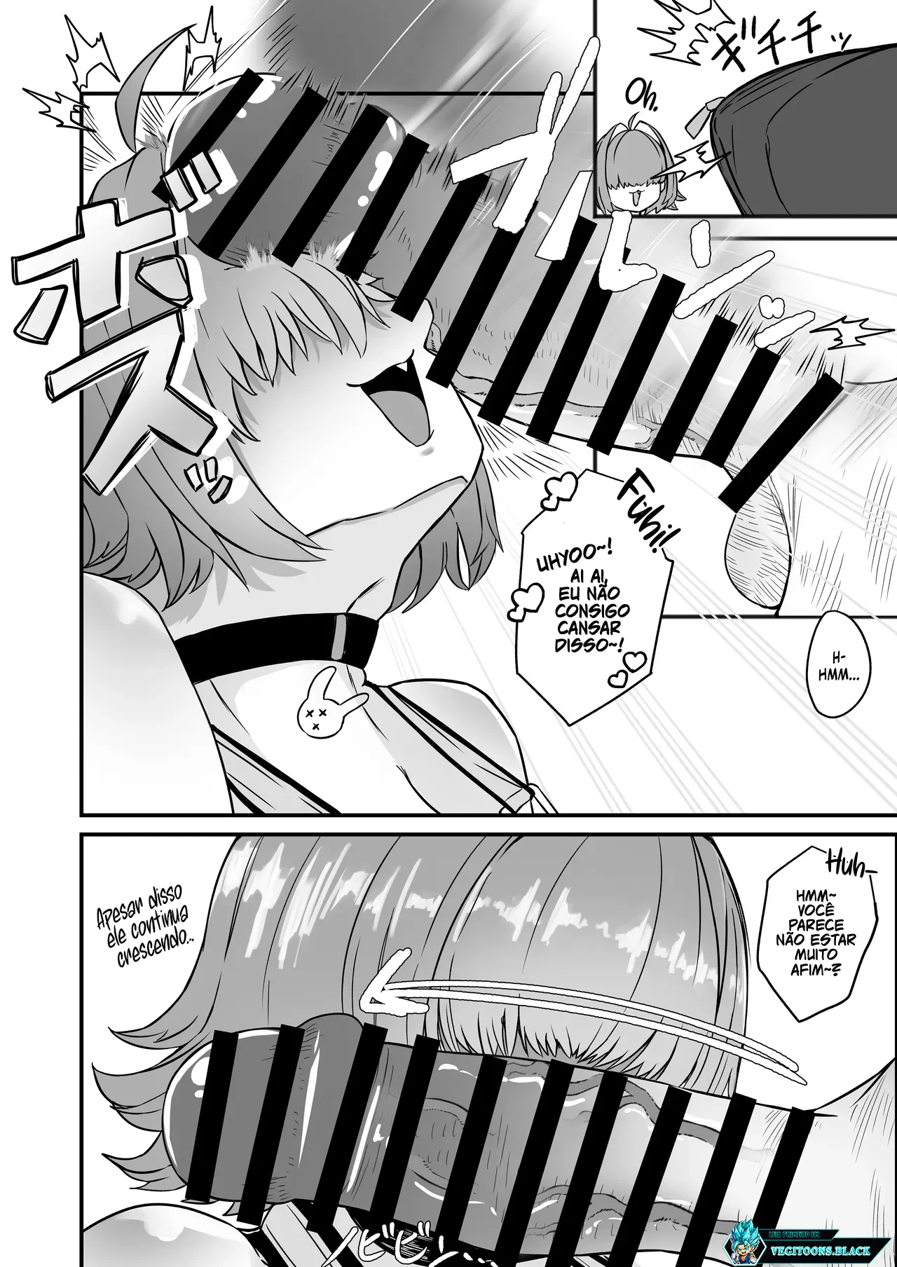 [Niku Niku Kyoudan (Nikudoufu)] Elegg ni Shikikanshi no Ochinpo wo Nuitemorau Hanashi | The Commander Gets Elegg To Take Care Of His Dick (Goddess of Victory: Nikke)  [Portuguese] {Vegitoons} изображение № 8