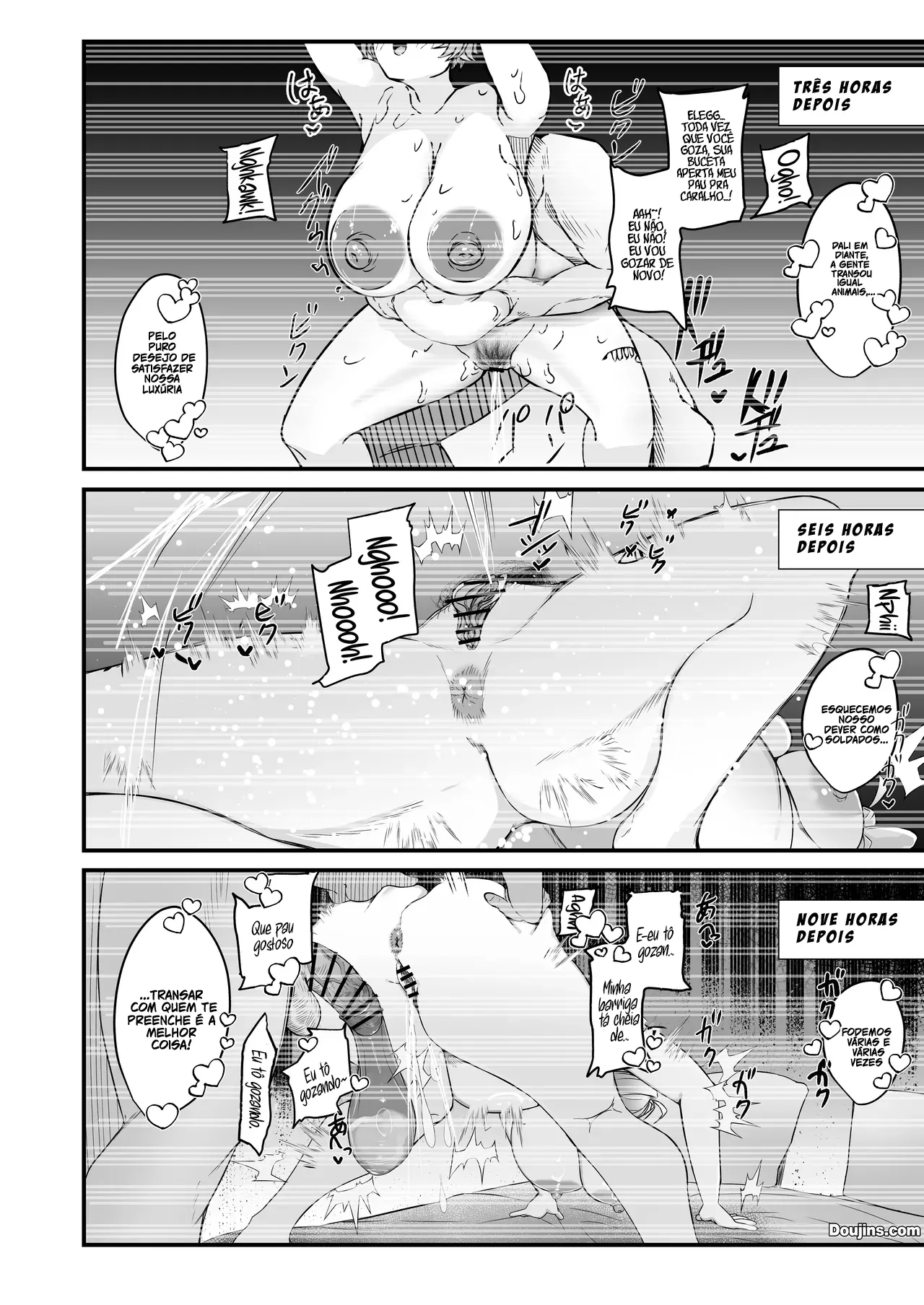 [Niku Niku Kyoudan (Nikudoufu)] Elegg ni Shikikanshi no Ochinpo wo Nuitemorau Hanashi | The Commander Gets Elegg To Take Care Of His Dick (Goddess of Victory: Nikke)  [Portuguese] {Vegitoons} изображение № 18