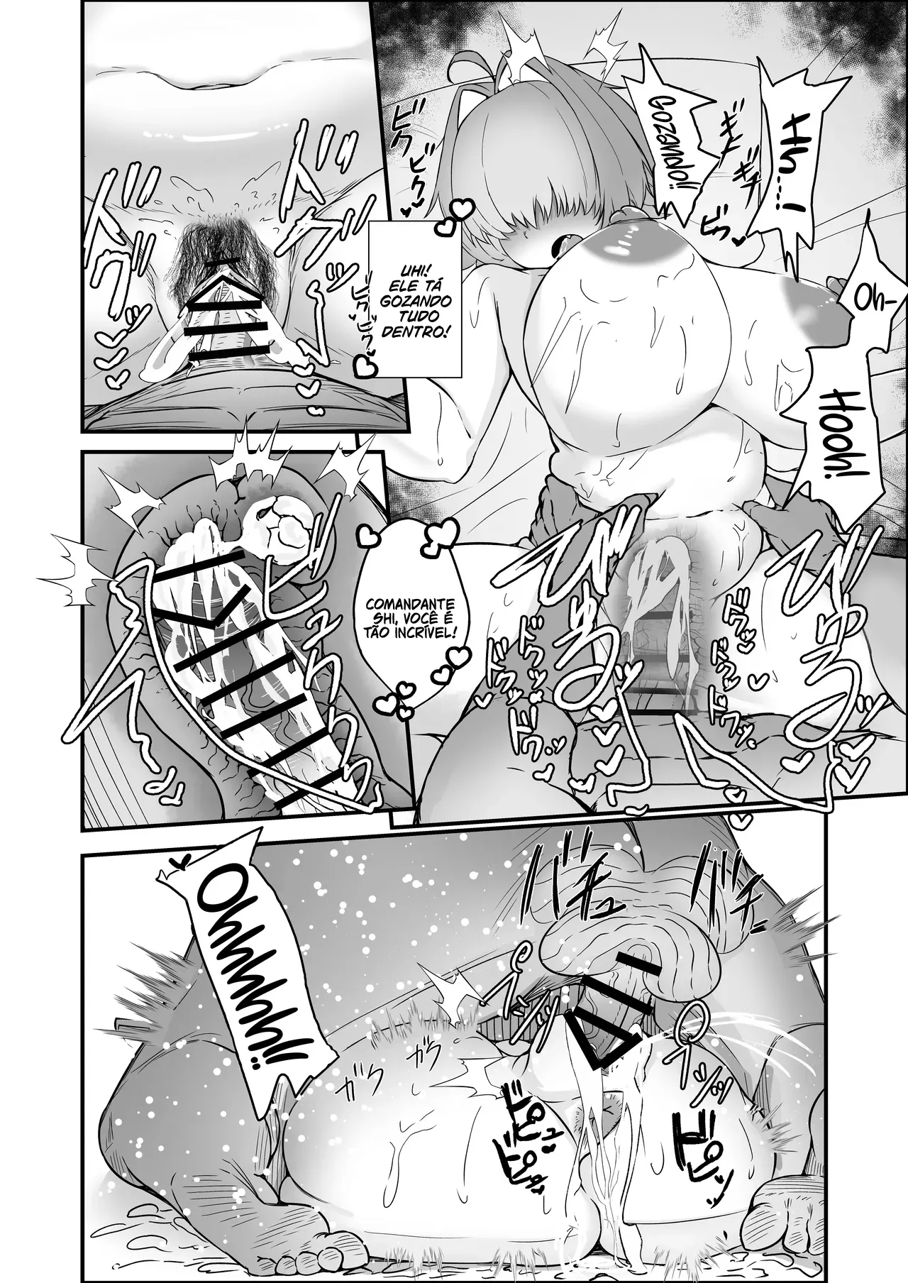 [Niku Niku Kyoudan (Nikudoufu)] Elegg ni Shikikanshi no Ochinpo wo Nuitemorau Hanashi | The Commander Gets Elegg To Take Care Of His Dick (Goddess of Victory: Nikke)  [Portuguese] {Vegitoons} изображение № 20