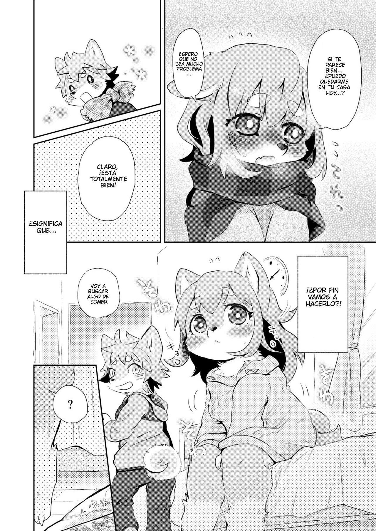 (Kemoket 4) [moffle (mabo)] Hanakami Meeting [Spanish] 이미지 번호 5