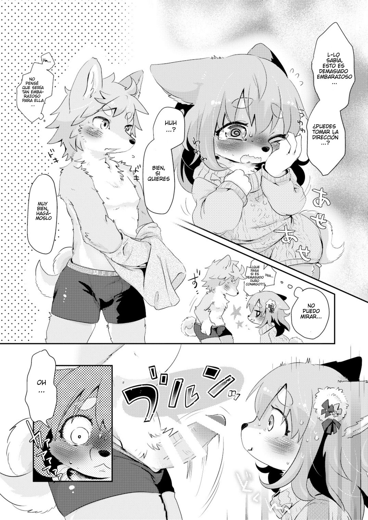 (Kemoket 4) [moffle (mabo)] Hanikami Mating [Spanish] imagen número 8