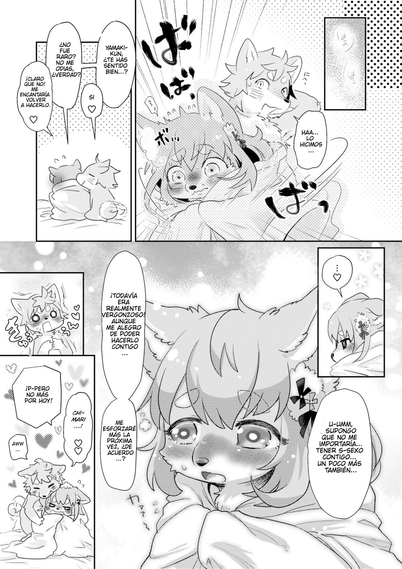 (Kemoket 4) [moffle (mabo)] Hanikami Mating [Spanish] изображение № 21