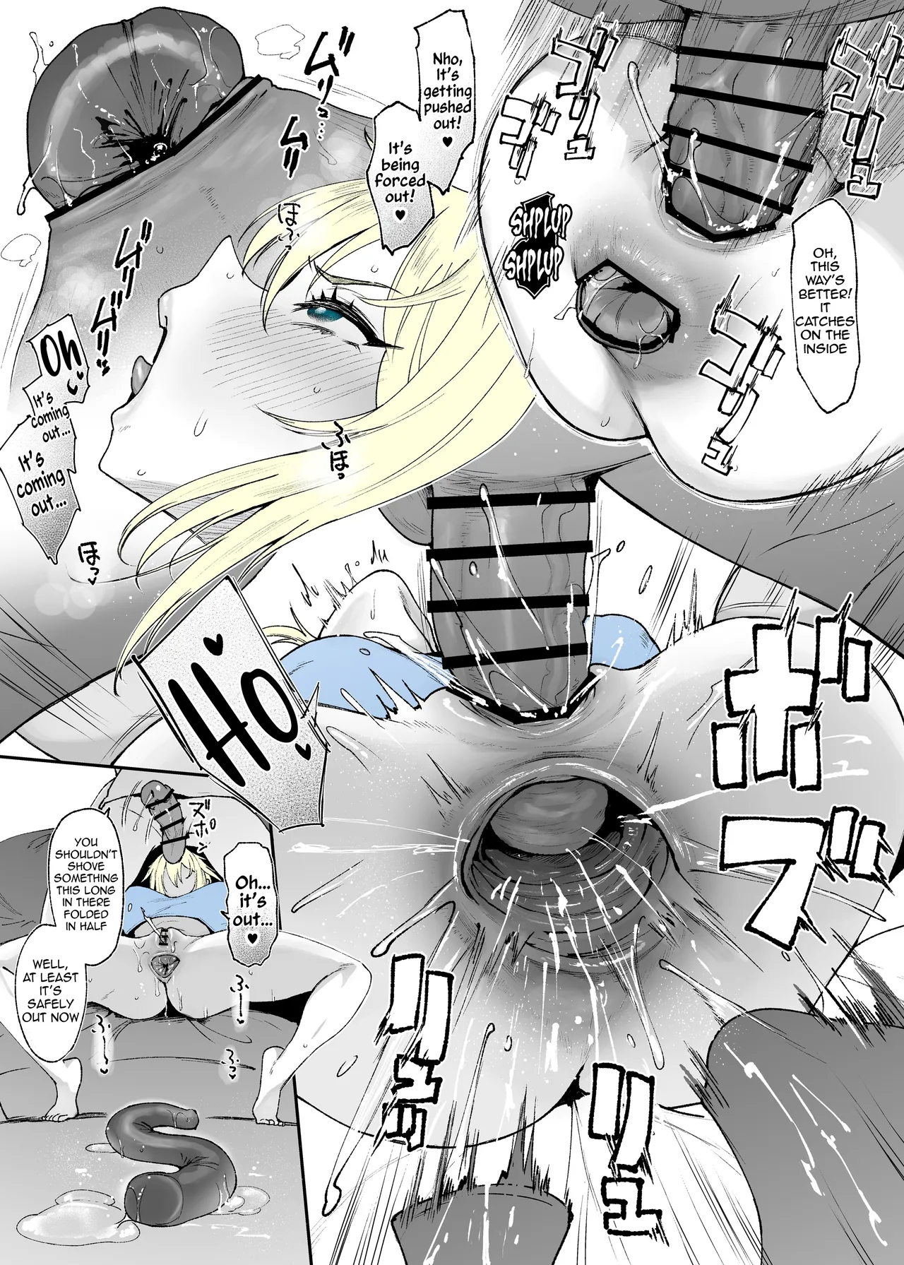 [Oohira Sunset] Ananie-chuu no Nee-chan, Dasenaku Natta Dildo o Totte Morau | Big Sister asks to get the dildo that got stuck in her butt out [English] [meganekun_tl] numero di immagine  2