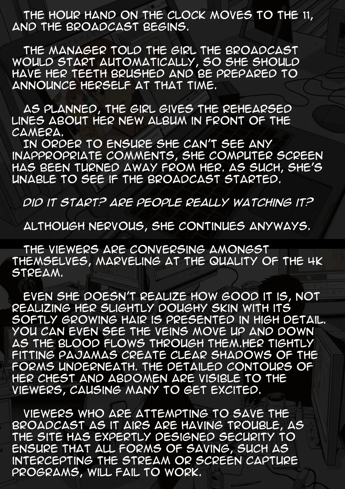 [Haiironpada] Idol Shoujo - Chijoku na Ichinichi 1 Negao Haishin Hen (Sleeping face livestream arc) [English] [Kuraudo] 画像番号 20