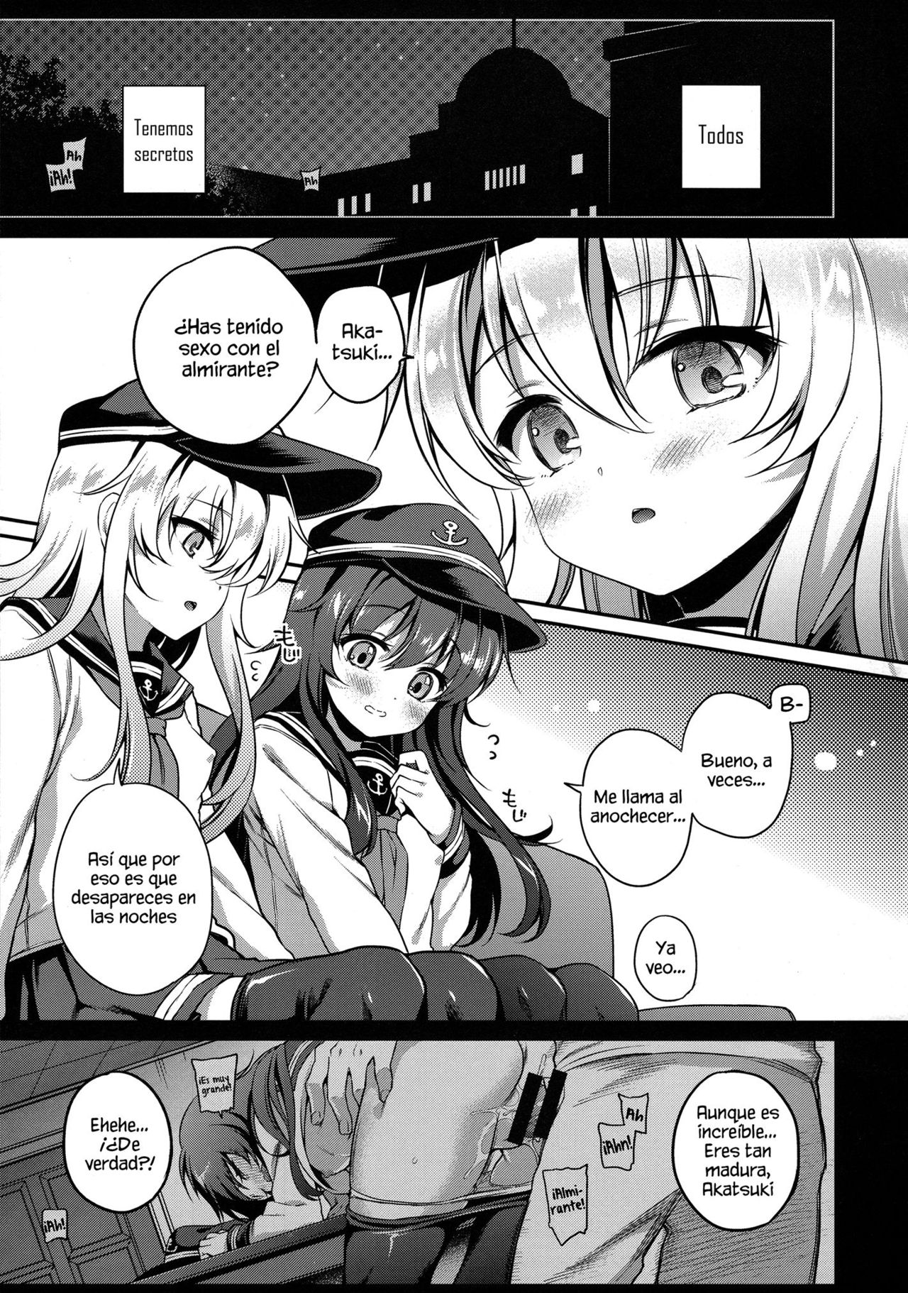 (C91) [K+W (sasachinn)] Hibiki no Himegoto (Kantai Collection -KanColle-)  [Spanish] [AnimeStyle] numero di immagine  4