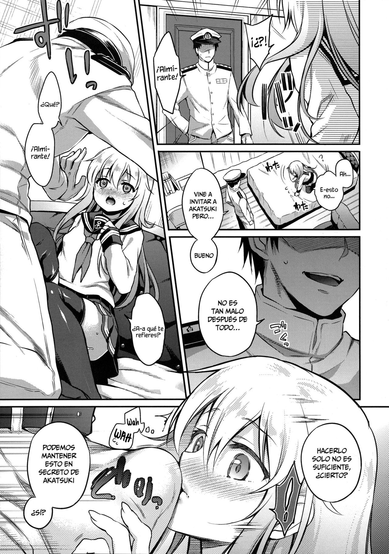 (C91) [K+W (sasachinn)] Hibiki no Himegoto (Kantai Collection -KanColle-)  [Spanish] [AnimeStyle] numero di immagine  10