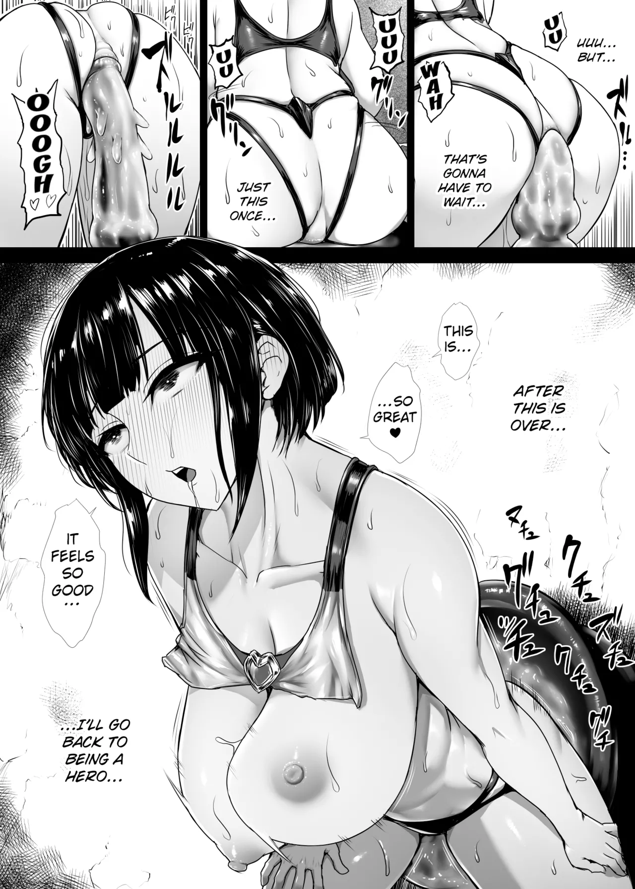 [Ishimiso] Heroine Koumon Choukyou [English] [Decensored] [Kuraudo] [Clem] 图片编号 36