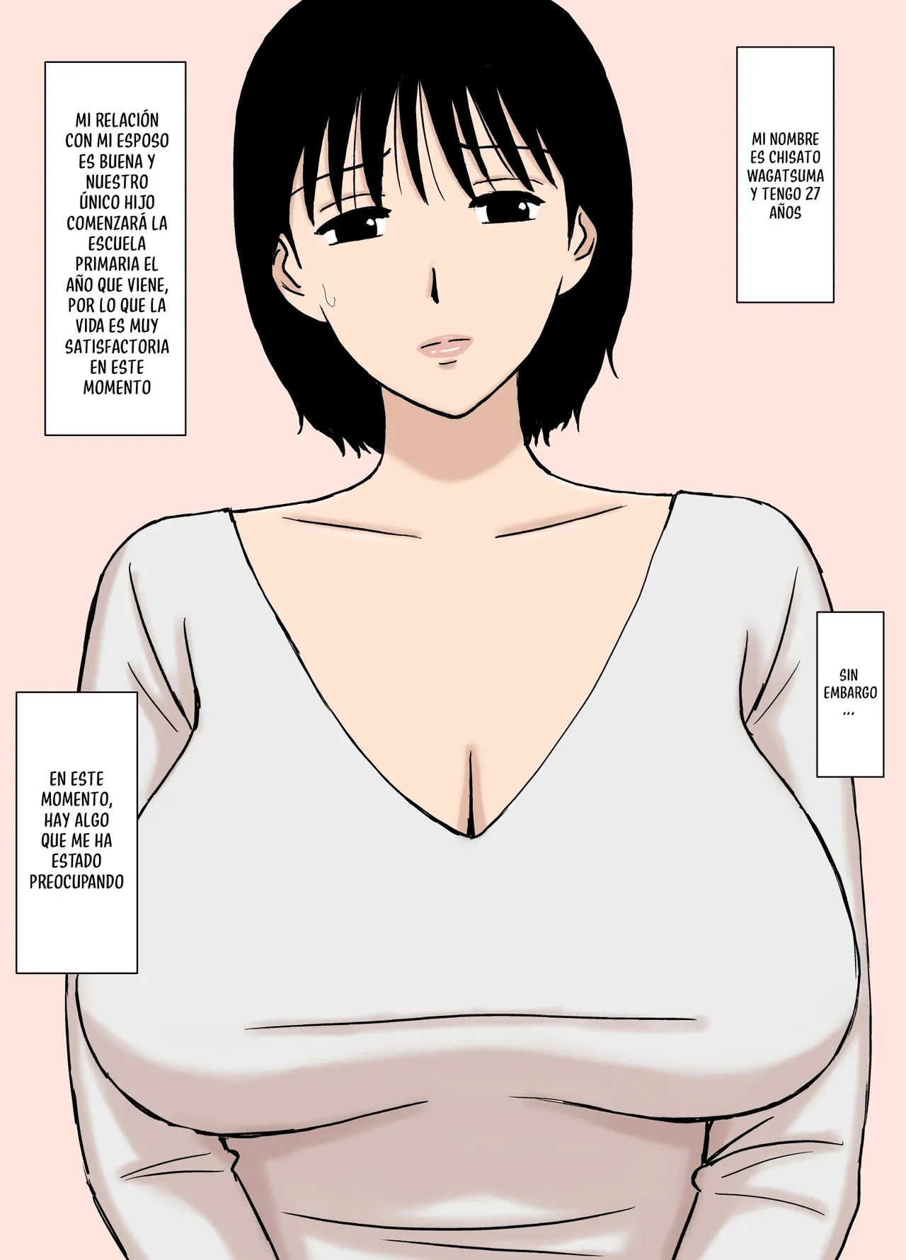 [Urakan] Oppai Mama Chisato-san no Nayami Ooki Nichijou｜La Vida Diaria Llena De Problemas De La Mamá Tetona Chisato-san [Spanish] [Armagedón_Z] numero di immagine  2