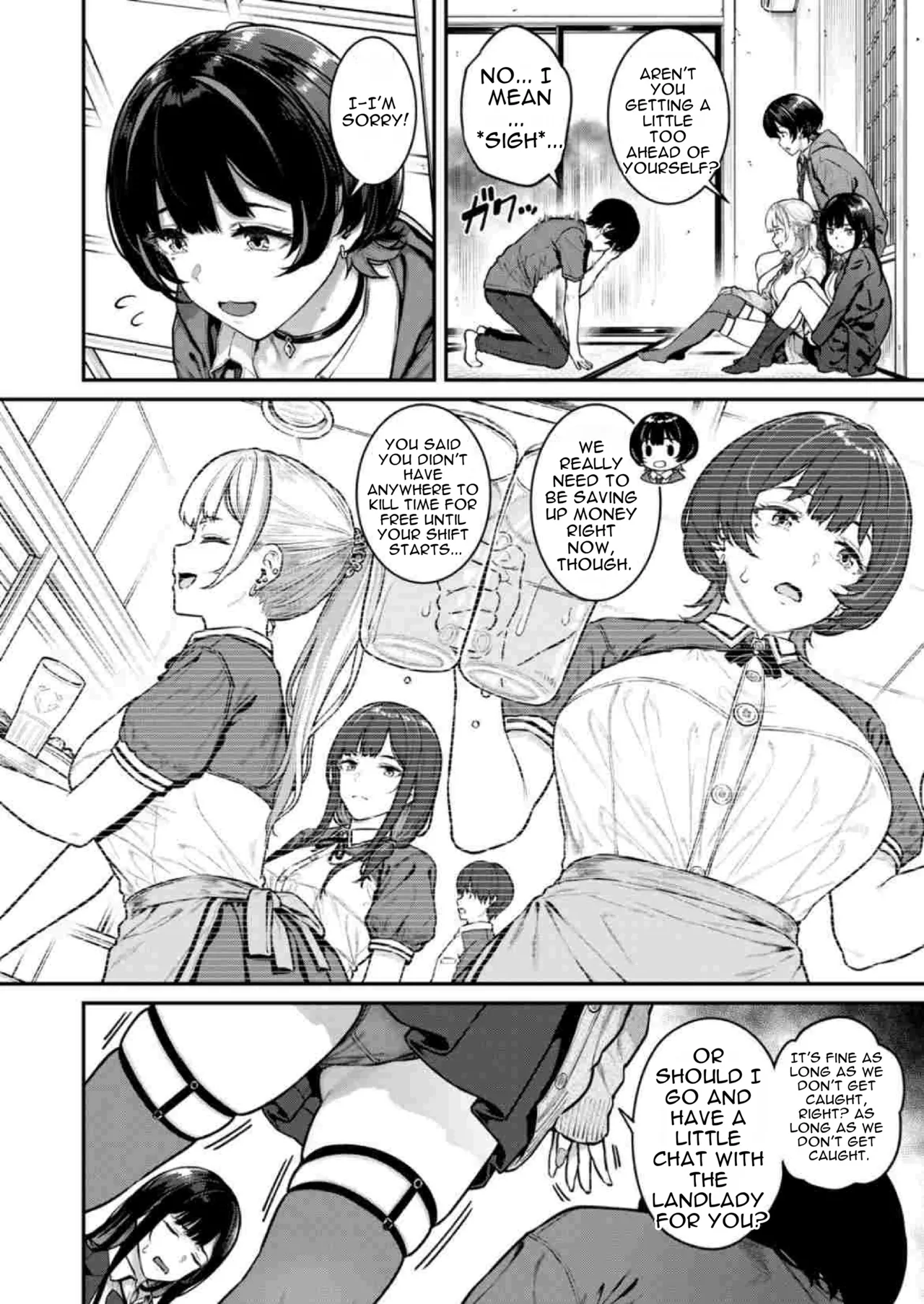 [Sajipen] Ippatsu Nuitekureru Basaki no Gal | The Gal at My Part-Time Job Who Jerks Me Off [English] [DNTA] 图片编号 5