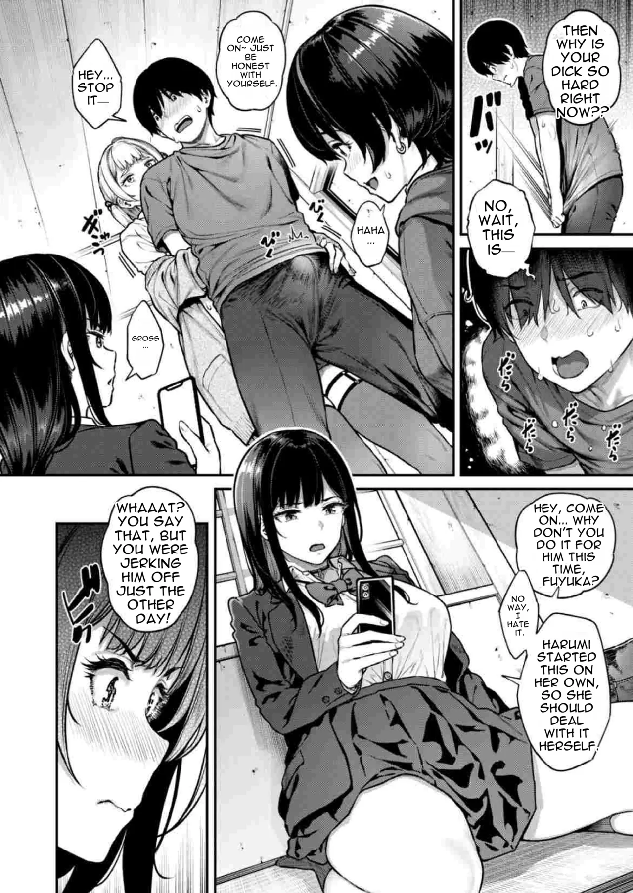 [Sajipen] Ippatsu Nuitekureru Basaki no Gal | The Gal at My Part-Time Job Who Jerks Me Off [English] [DNTA] 图片编号 7