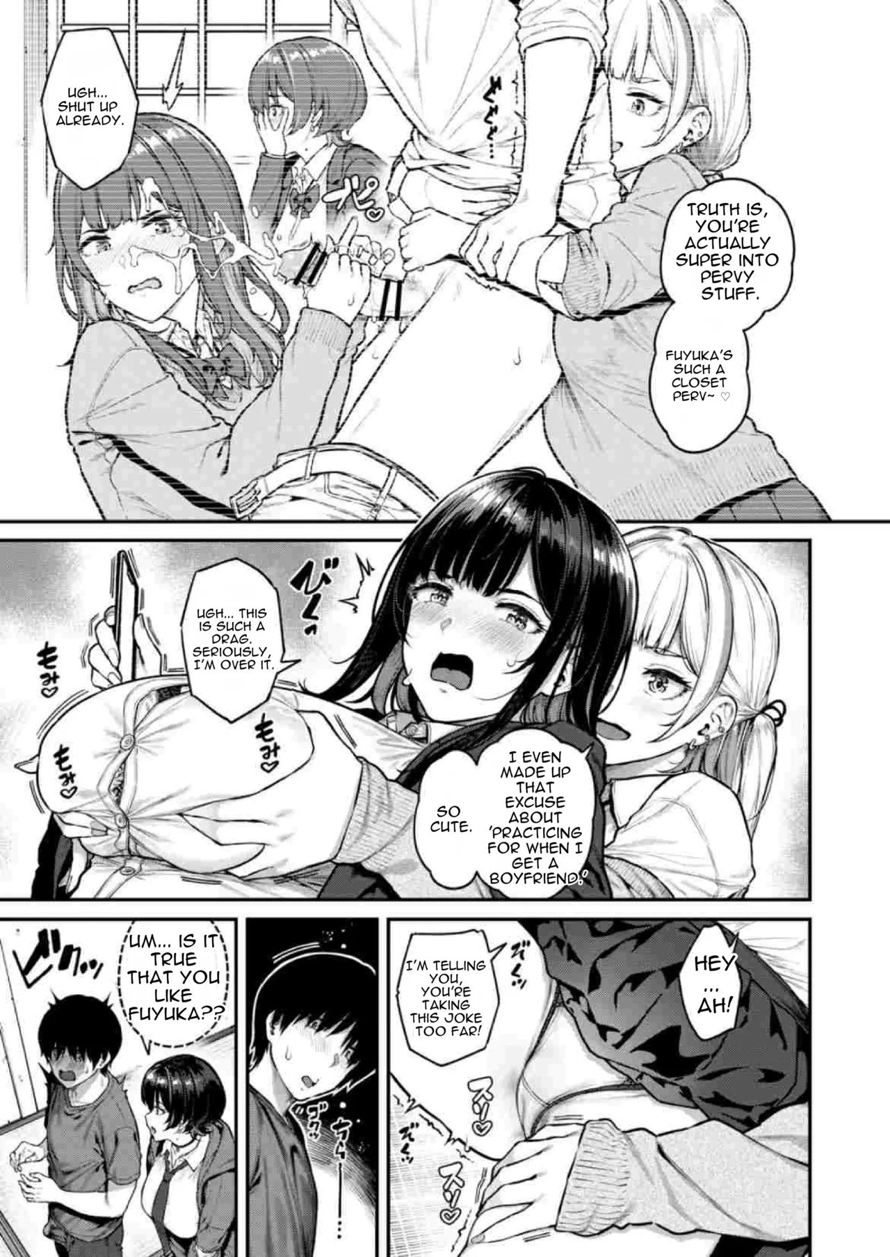 [Sajipen] Ippatsu Nuitekureru Basaki no Gal | The Gal at My Part-Time Job Who Jerks Me Off [English] [DNTA] 图片编号 8