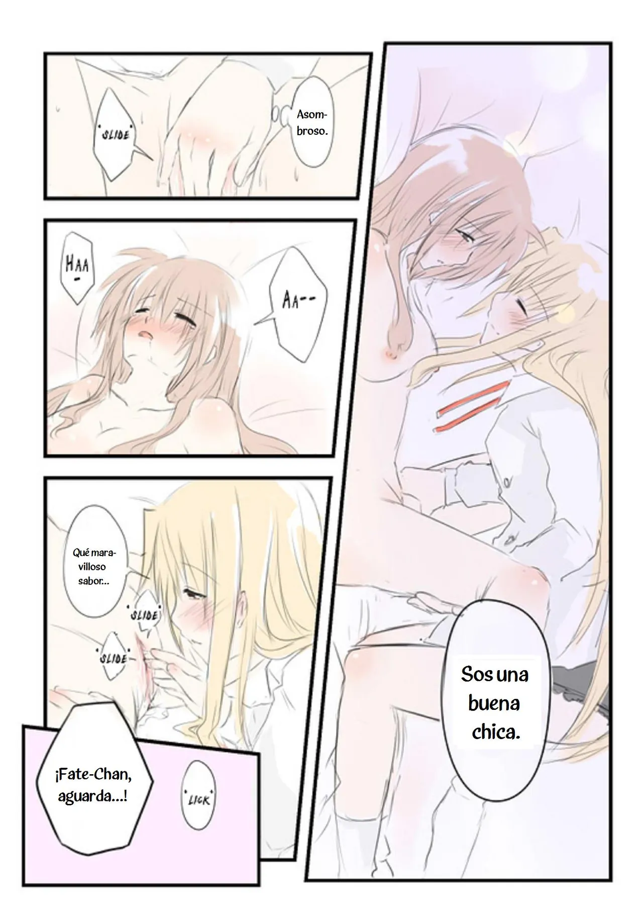 [Author?] Hazukashii (Mahou Shoujo Lyrical Nanoha) [Spanish] [Nekomi Fansub] 图片编号 4