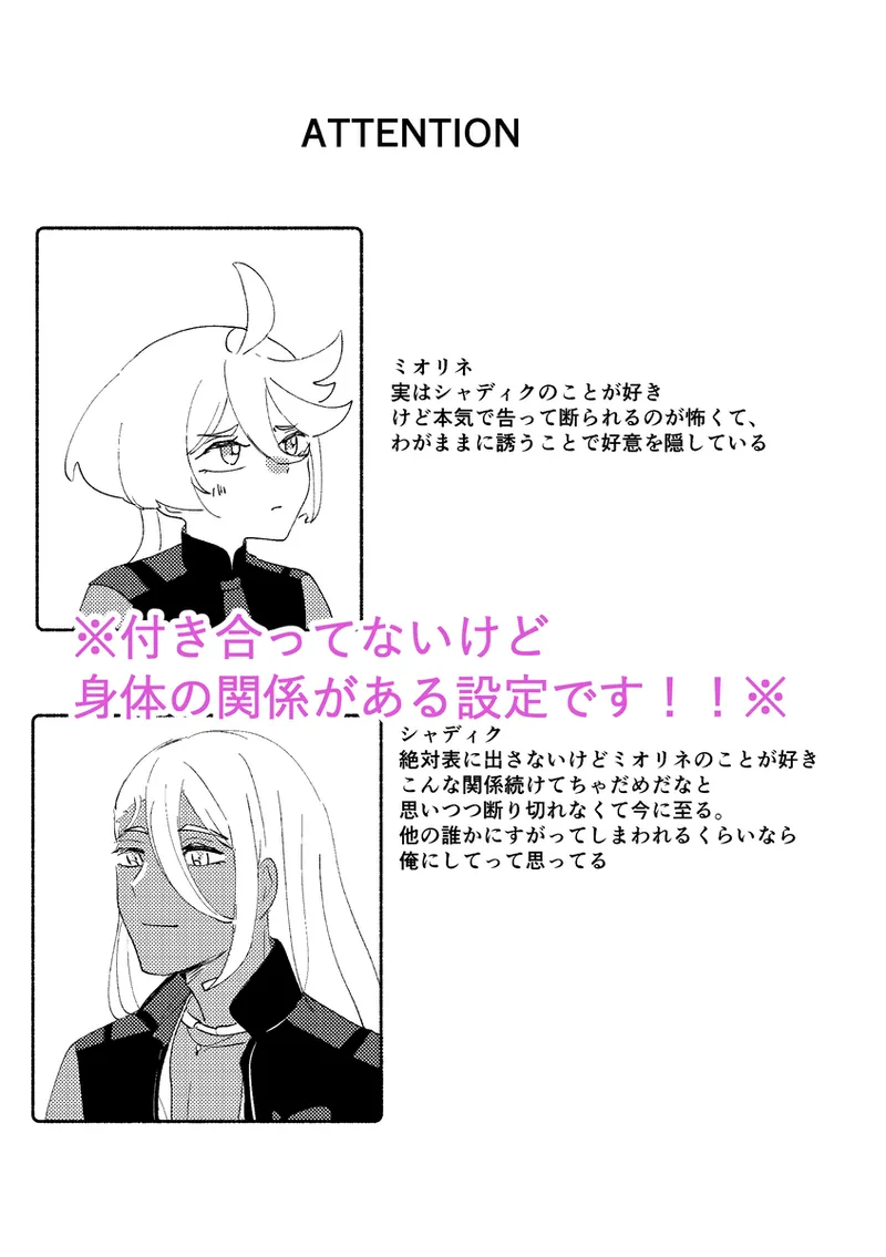 [ tepid tea ]Ienaikedo ne, aishite(Mobile Suit Gundam: The Witch from Mercury) image number 3