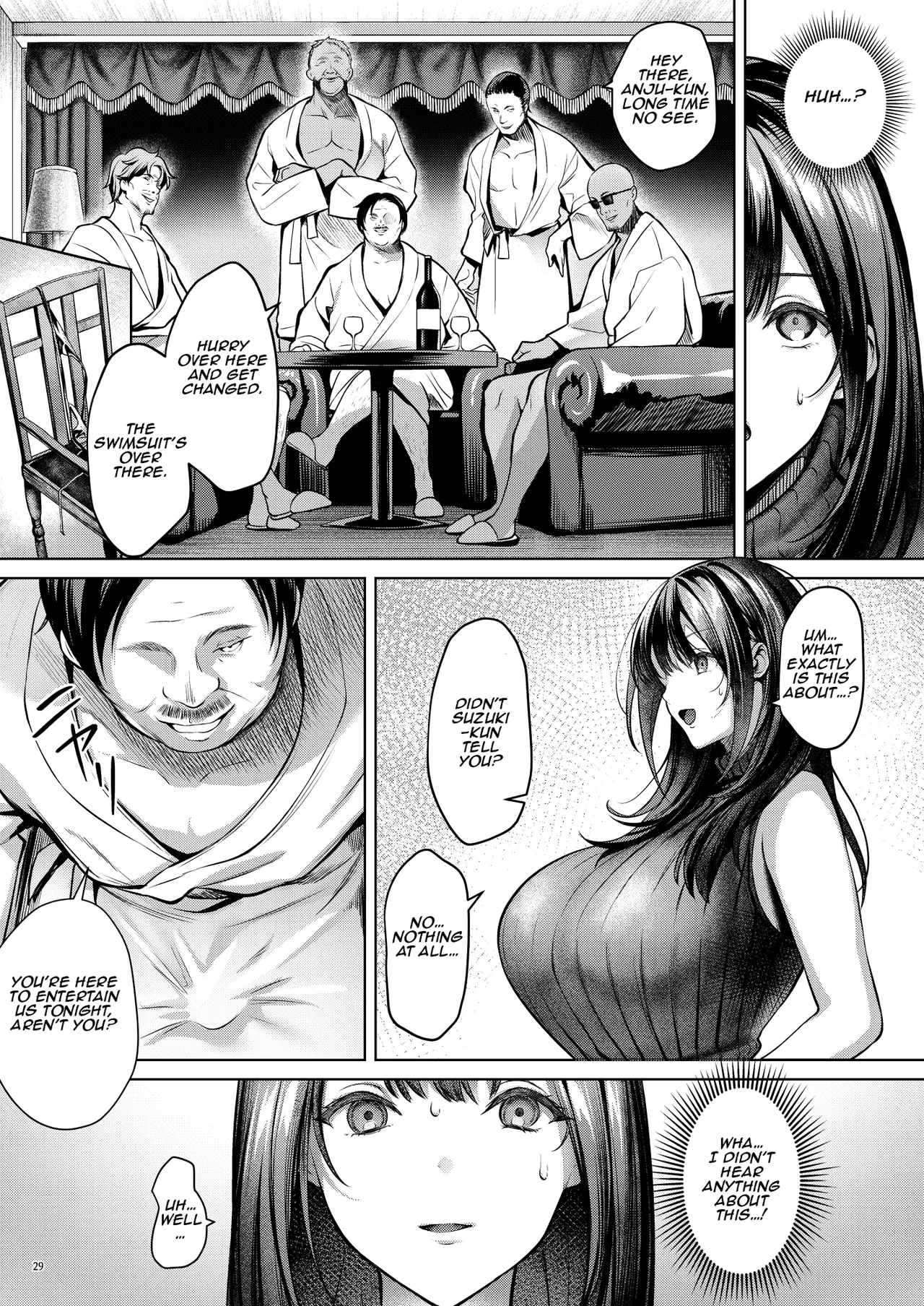 [diletta (Yomogi Mametaro)] Ano Basho e Modoreru no Nara -Moto GraDol Anju, Kyokushou Bikini de Dairankou Hame Ochi- | If I Could Go Back There Again -Former Gravure Idol Anju, Corrupted in a Micro Bikini Orgy- [English] [Aishi21] 画像番号 31