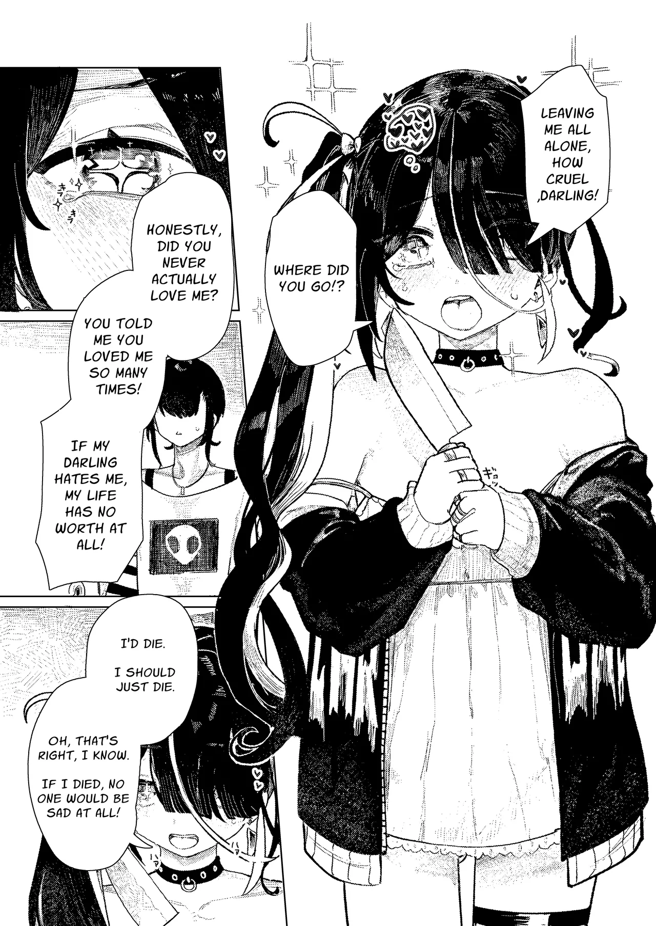 [Mikuroya (microa)] Menhera Collection Black [English] [Mr. Frog Translations] 图片编号 6