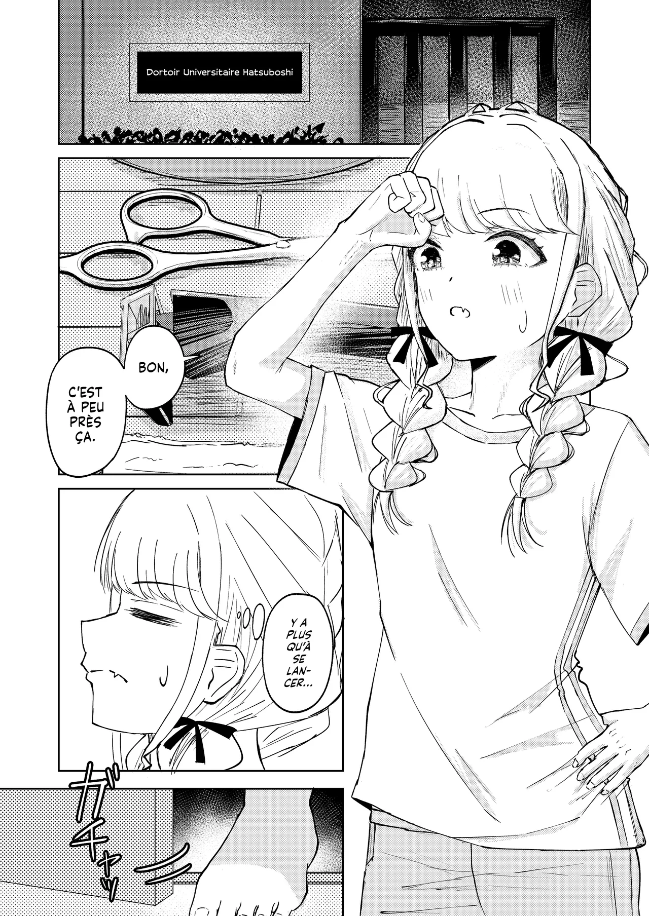 [Yagihitsuji Nikusenmonten (Yagihitsuji)] Tsukimura-san, Chotto Kokunai | T'abuses à me demander de te raser ! (Gakuen IDOLM@STER) [French] [Lopxi] 图片编号 2