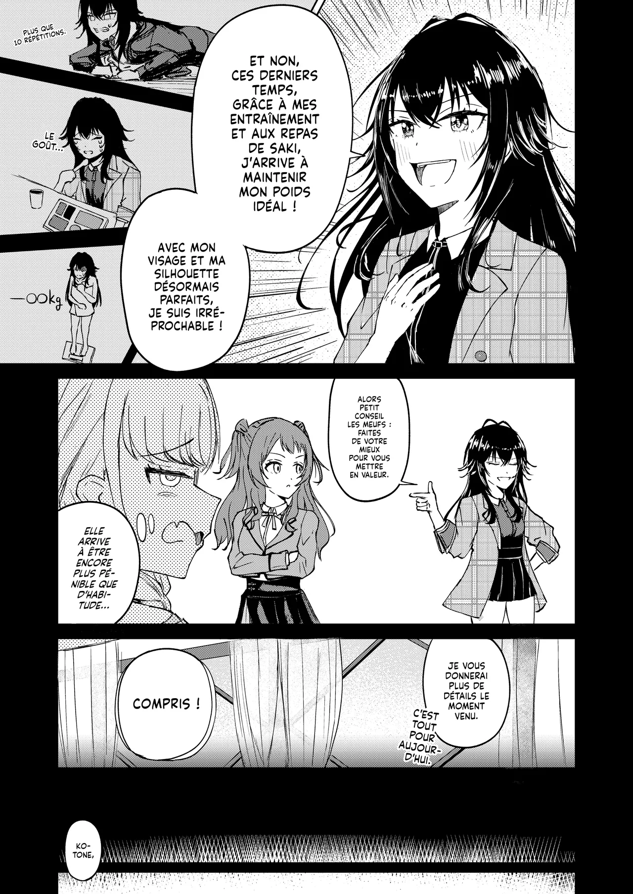 [Yagihitsuji Nikusenmonten (Yagihitsuji)] Tsukimura-san, Chotto Kokunai | T'abuses à me demander de te raser ! (Gakuen IDOLM@STER) [French] [Lopxi] 图片编号 6