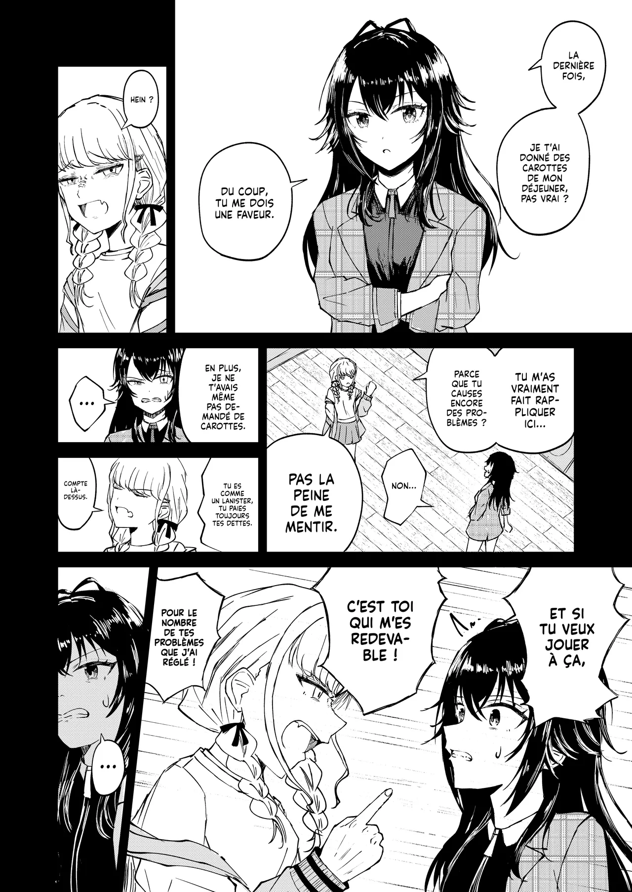 [Yagihitsuji Nikusenmonten (Yagihitsuji)] Tsukimura-san, Chotto Kokunai | T'abuses à me demander de te raser ! (Gakuen IDOLM@STER) [French] [Lopxi] 图片编号 7