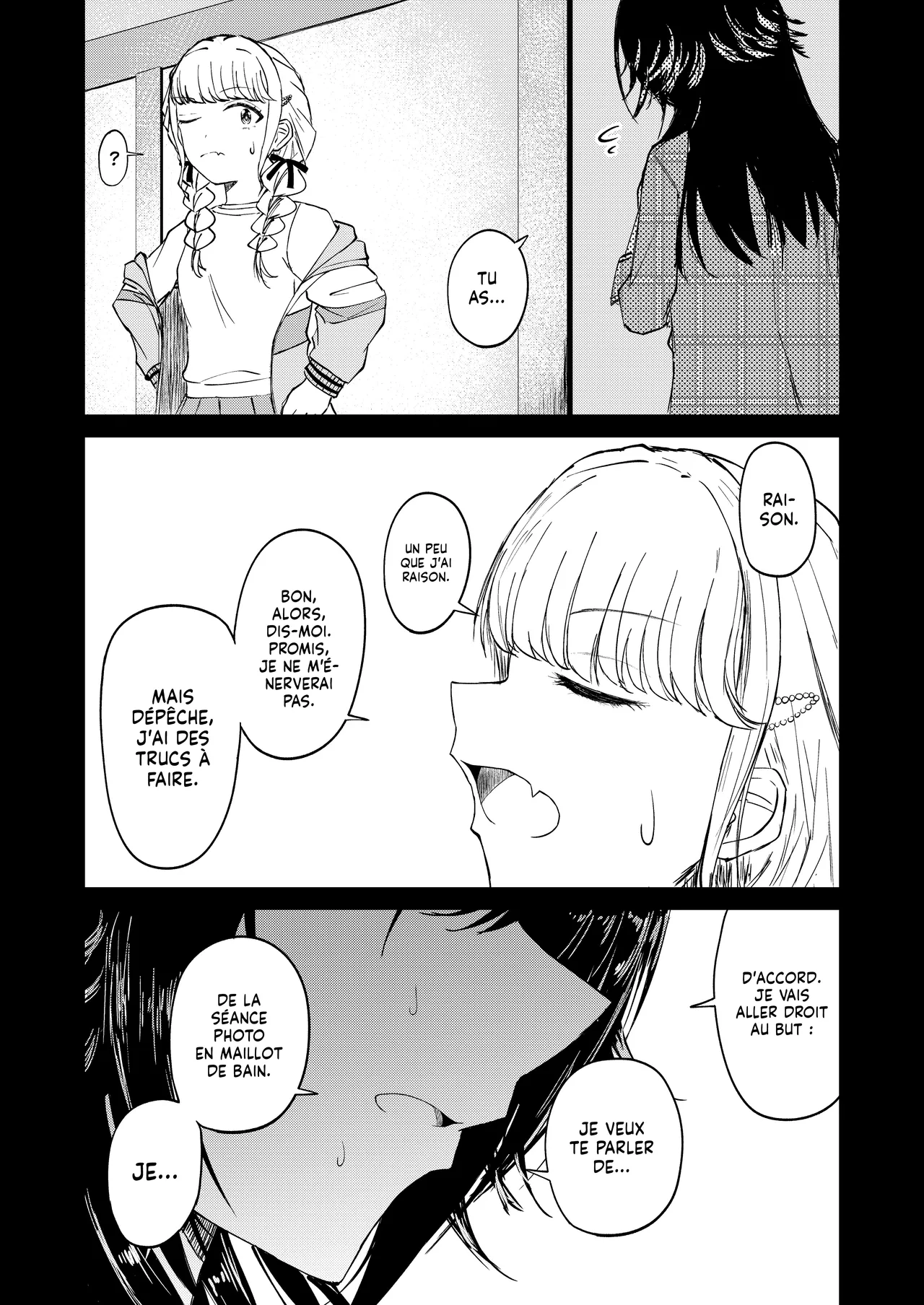 [Yagihitsuji Nikusenmonten (Yagihitsuji)] Tsukimura-san, Chotto Kokunai | T'abuses à me demander de te raser ! (Gakuen IDOLM@STER) [French] [Lopxi] 图片编号 8