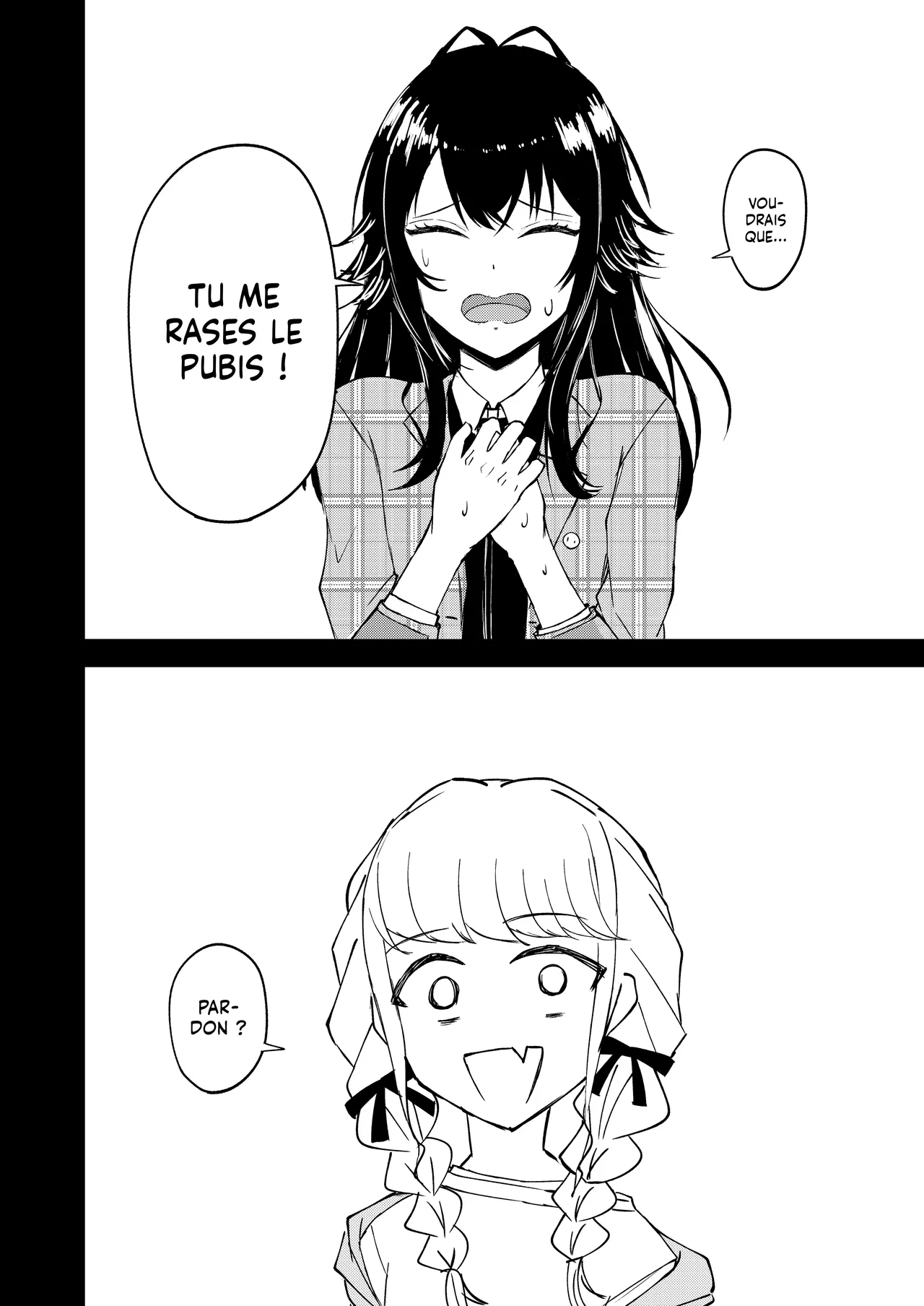 [Yagihitsuji Nikusenmonten (Yagihitsuji)] Tsukimura-san, Chotto Kokunai | T'abuses à me demander de te raser ! (Gakuen IDOLM@STER) [French] [Lopxi] 图片编号 9