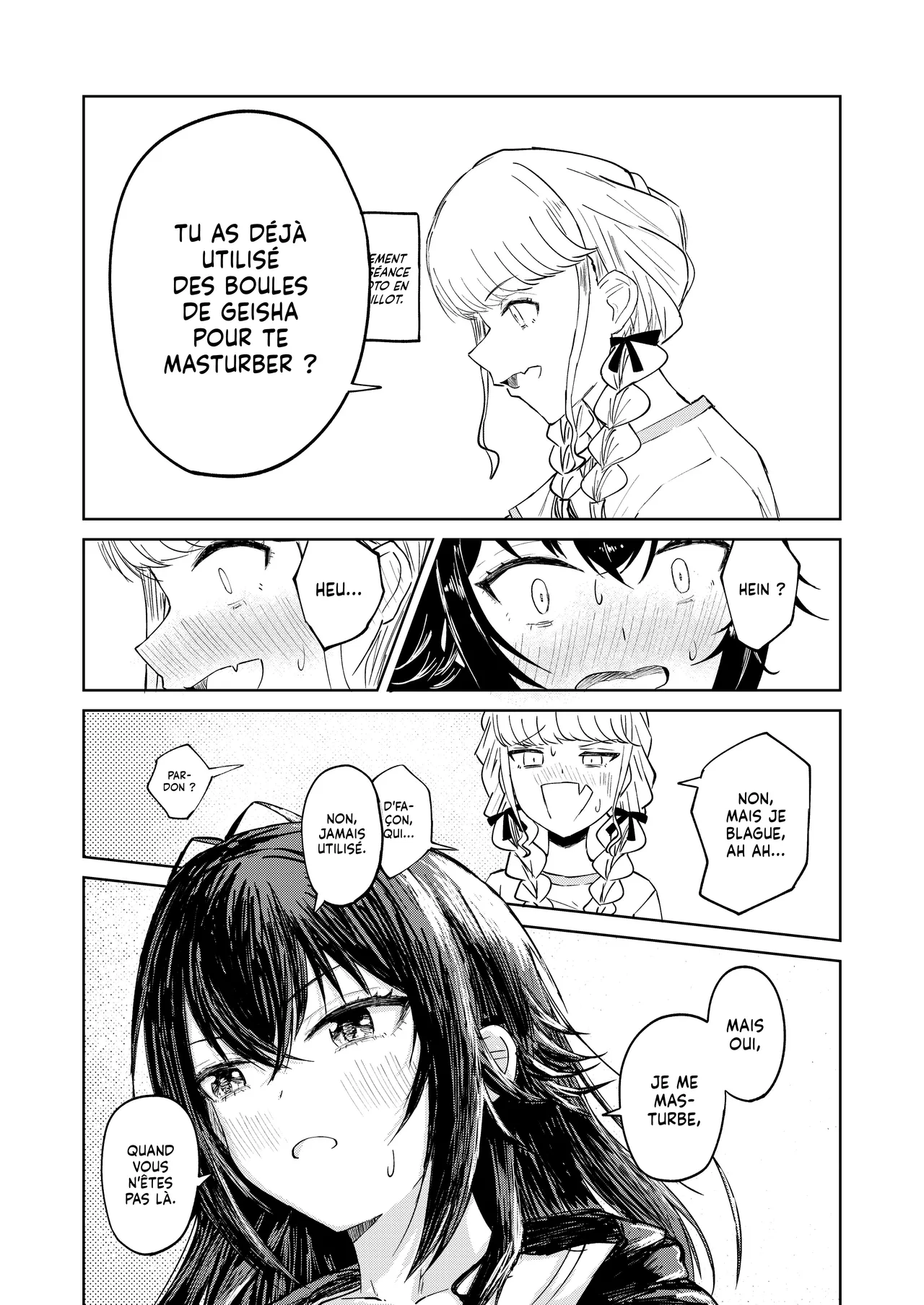 [Yagihitsuji Nikusenmonten (Yagihitsuji)] Tsukimura-san, Chotto Kokunai | T'abuses à me demander de te raser ! (Gakuen IDOLM@STER) [French] [Lopxi] 图片编号 19