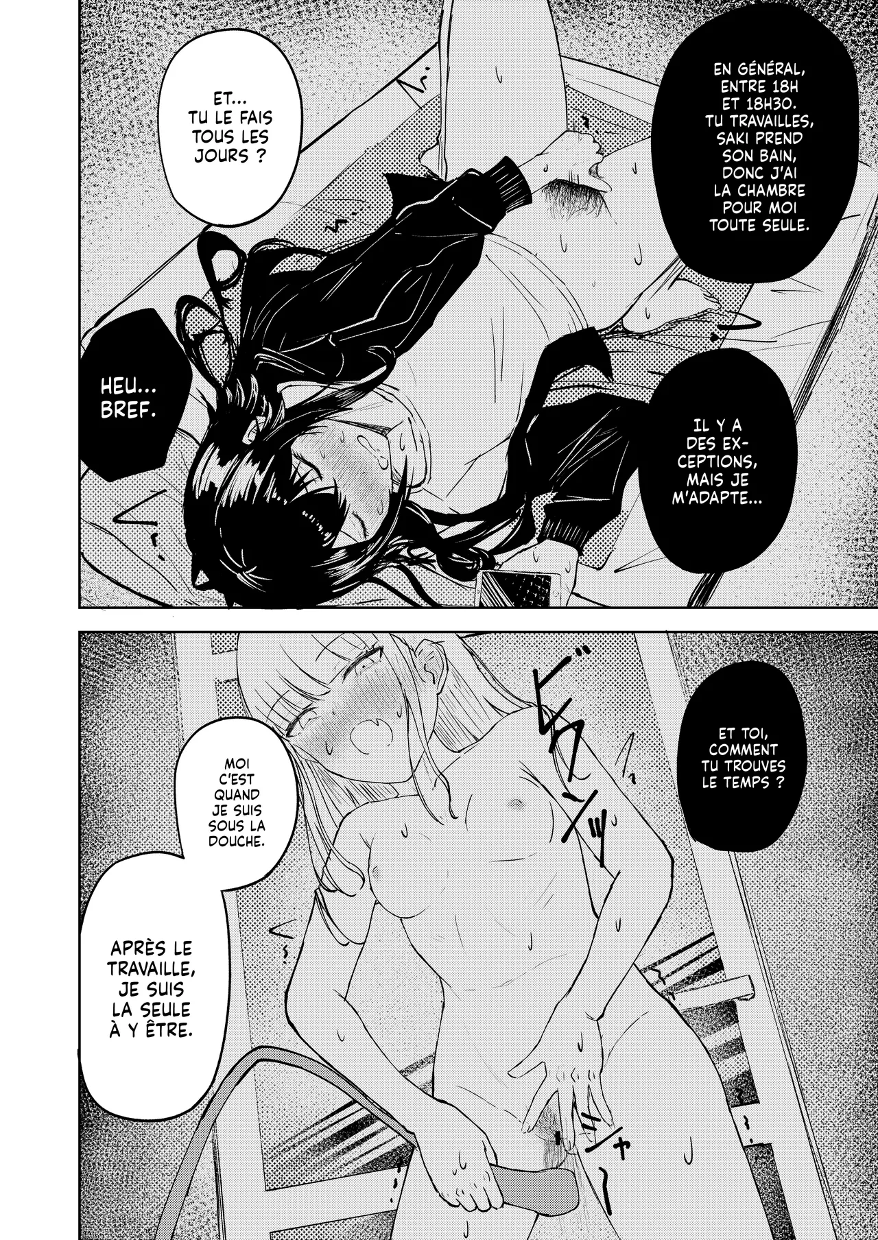 [Yagihitsuji Nikusenmonten (Yagihitsuji)] Tsukimura-san, Chotto Kokunai | T'abuses à me demander de te raser ! (Gakuen IDOLM@STER) [French] [Lopxi] 图片编号 21