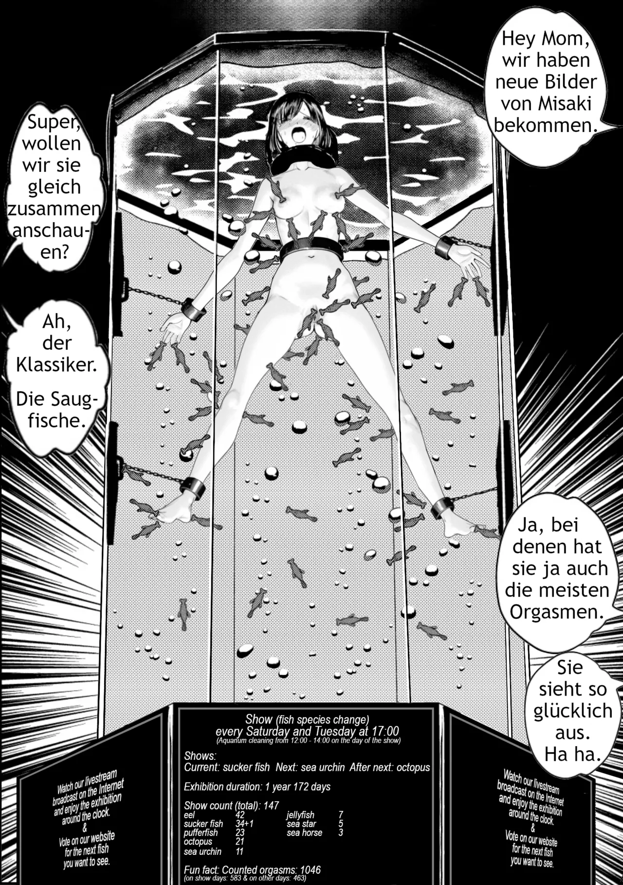 Die neue Attraktion im Aquarium. imagen número 36