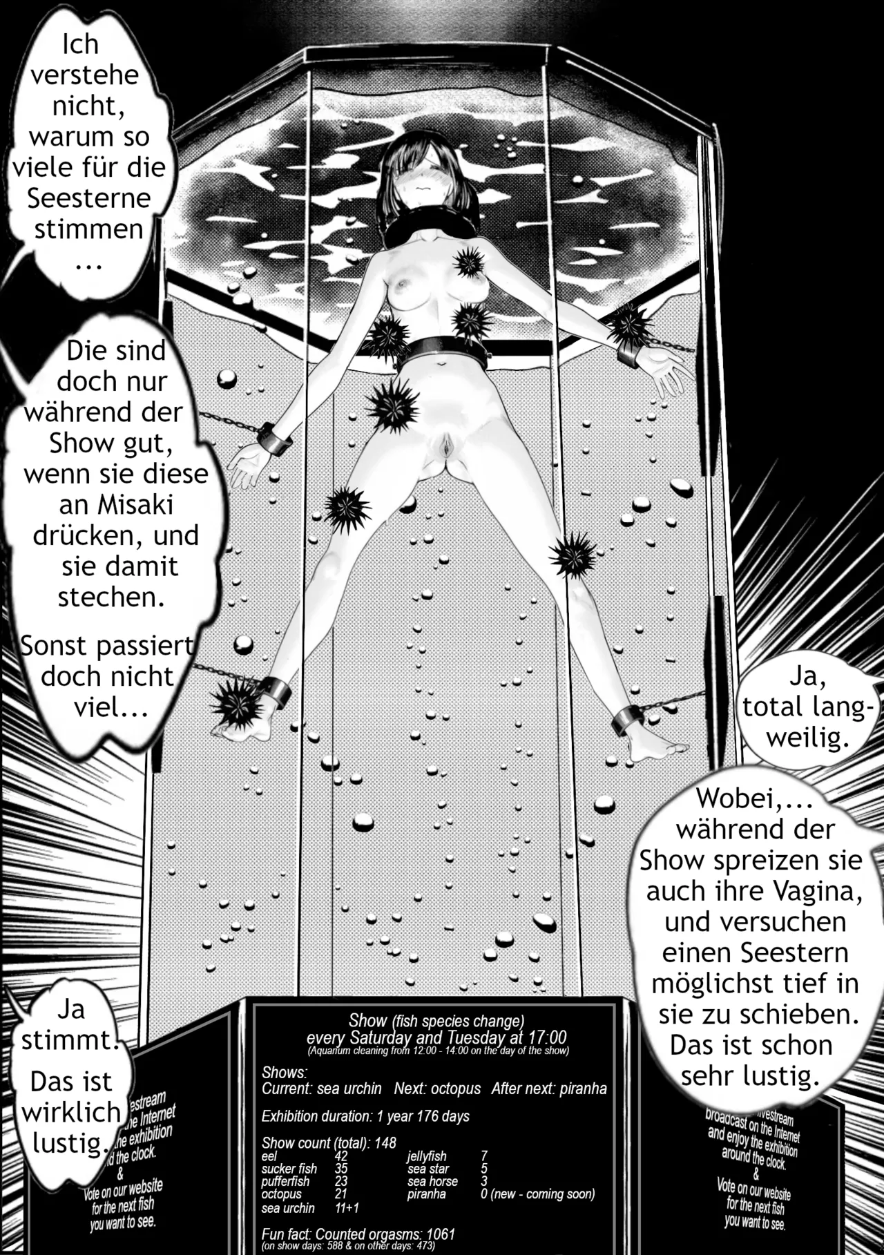 Die neue Attraktion im Aquarium. imagen número 37