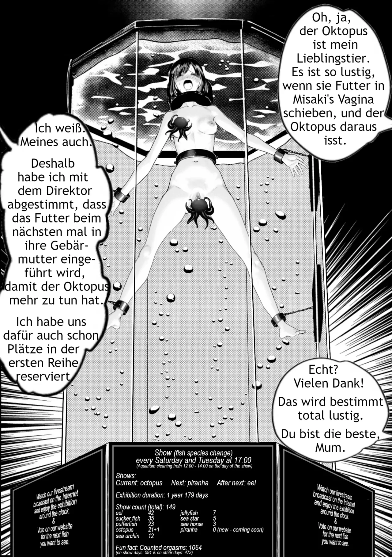 Die neue Attraktion im Aquarium. imagen número 38