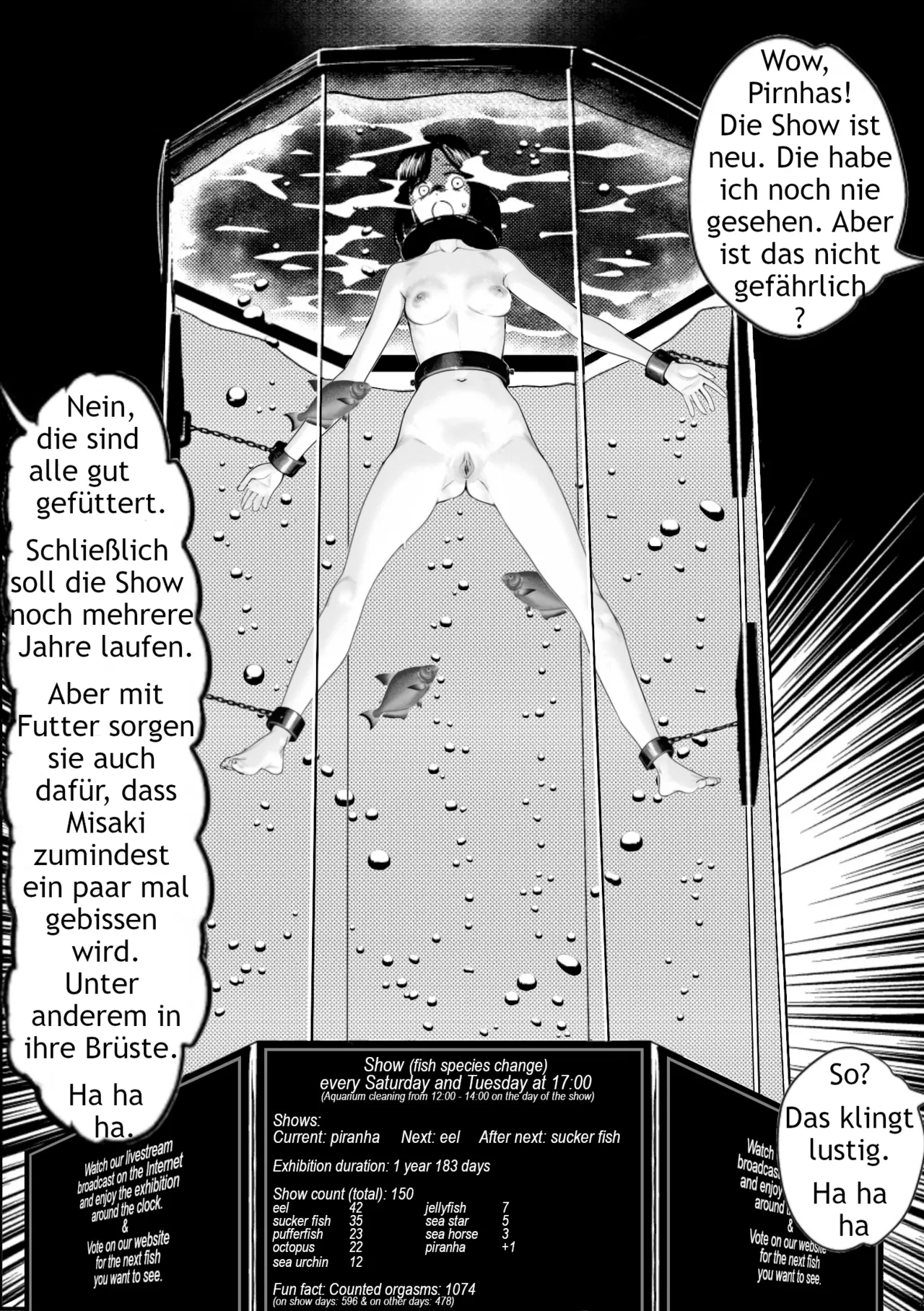 Die neue Attraktion im Aquarium. imagen número 39