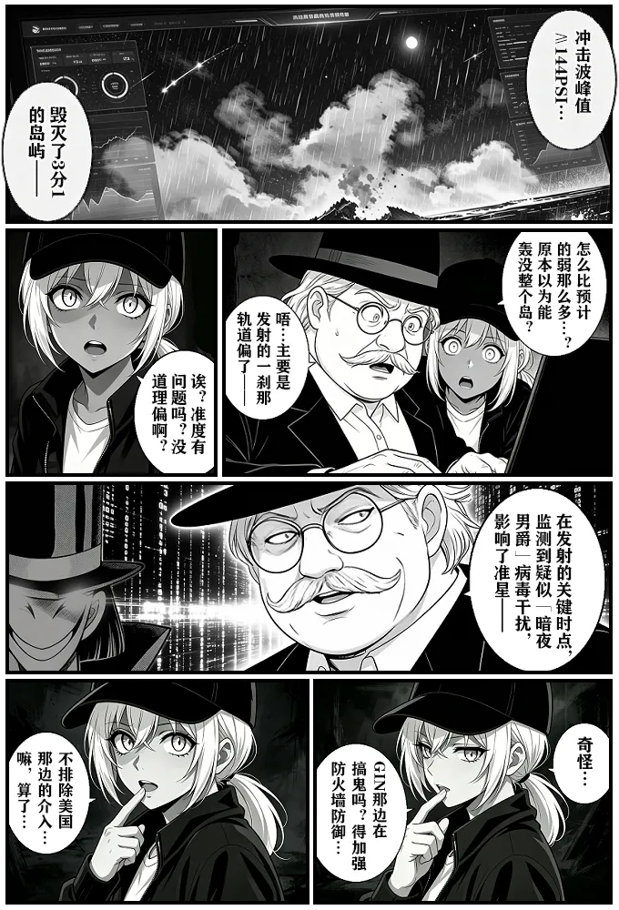 [unknown]月影岛的亡魂13天坠（detective conan） [AI Generated] 图片编号 21