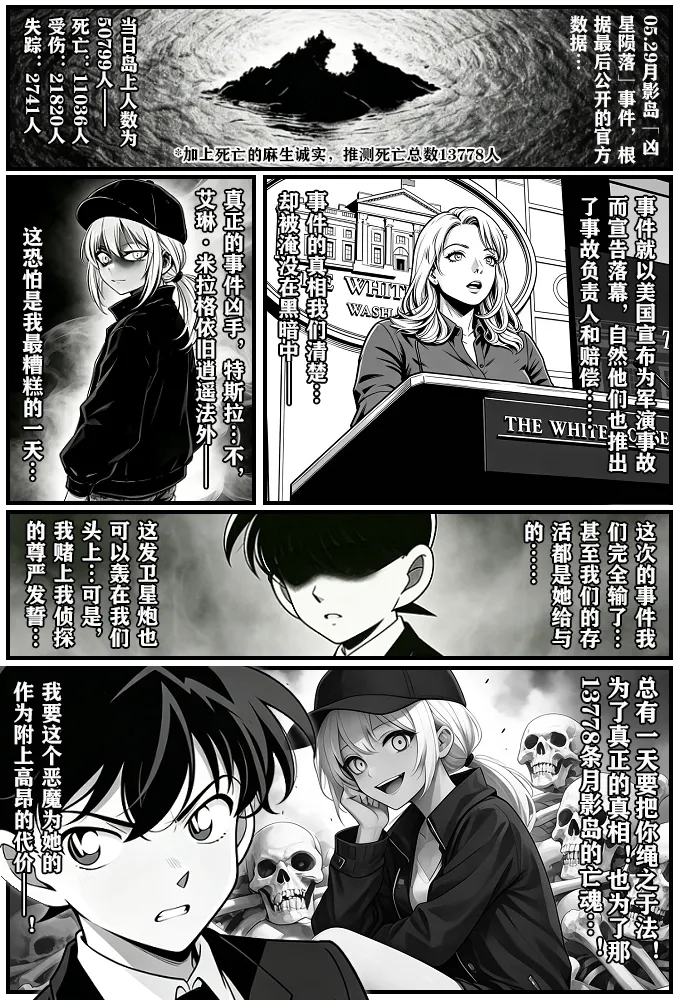 [unknown]月影岛的亡魂13天坠（detective conan） [AI Generated] 图片编号 35