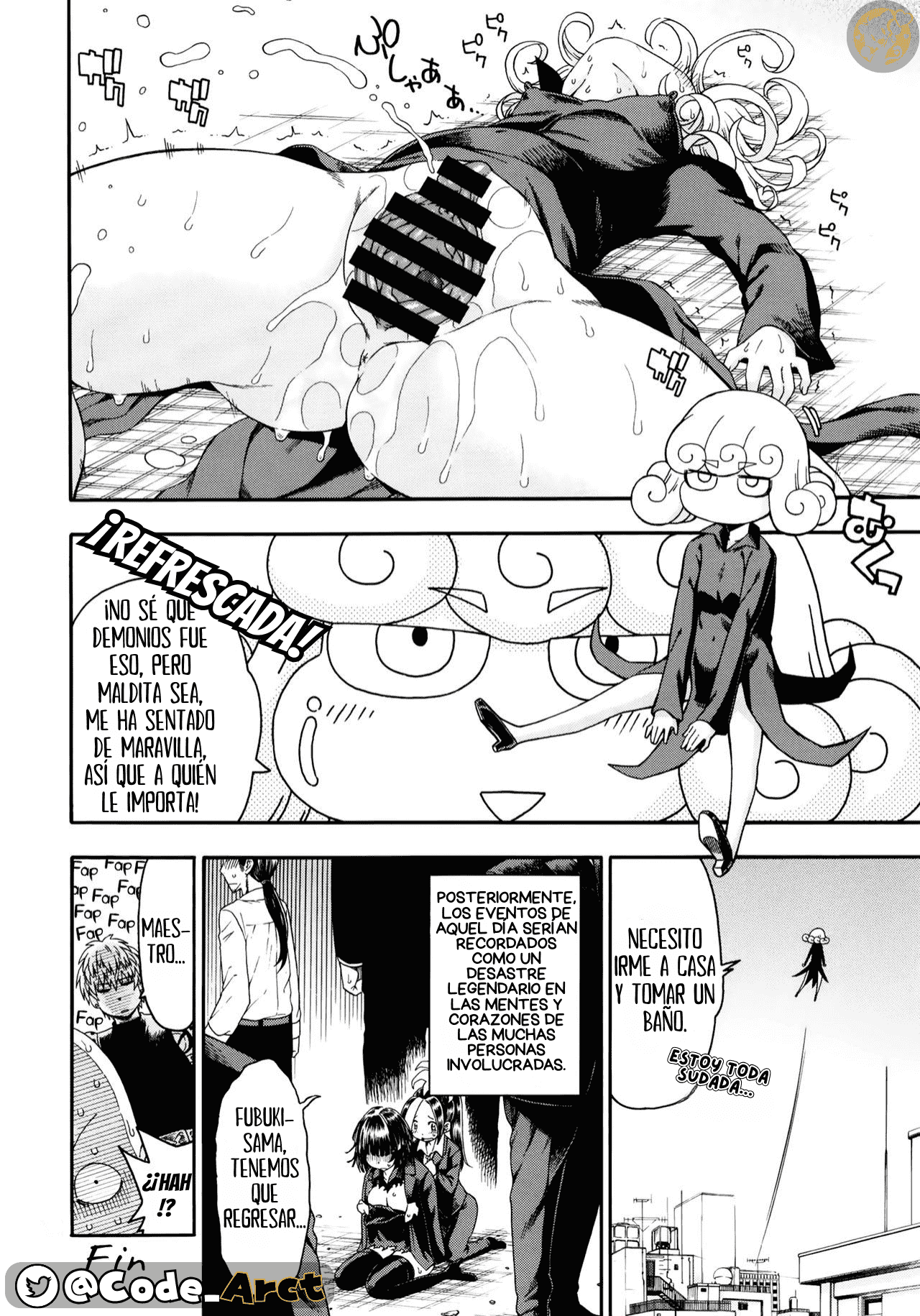 [Hanya Yashiki (hanya)] Nivel de desastre: Tatsumaki (One Punch Man) [Spanish] 이미지 번호 16