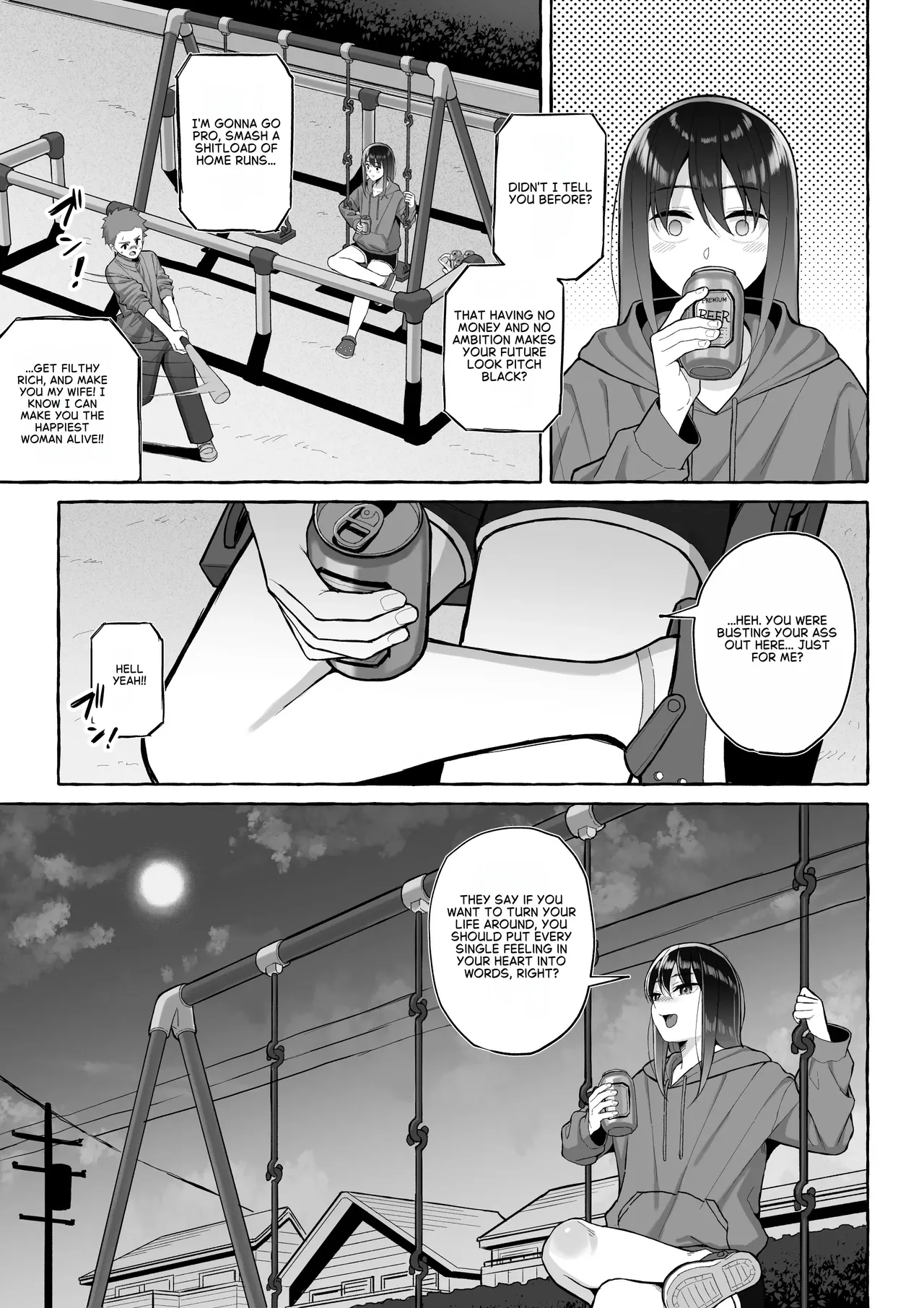 [Toshiue Onee-san Tengoku (Gyouza Teishoku)] Yopparai Nee-chan no Jinsei o Irodoru Ketsui Hyoumei [English] imagen número 18